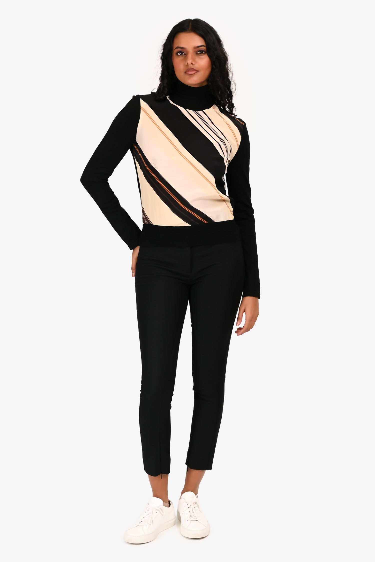 The Row Black Fitted Crop Pants Size 2