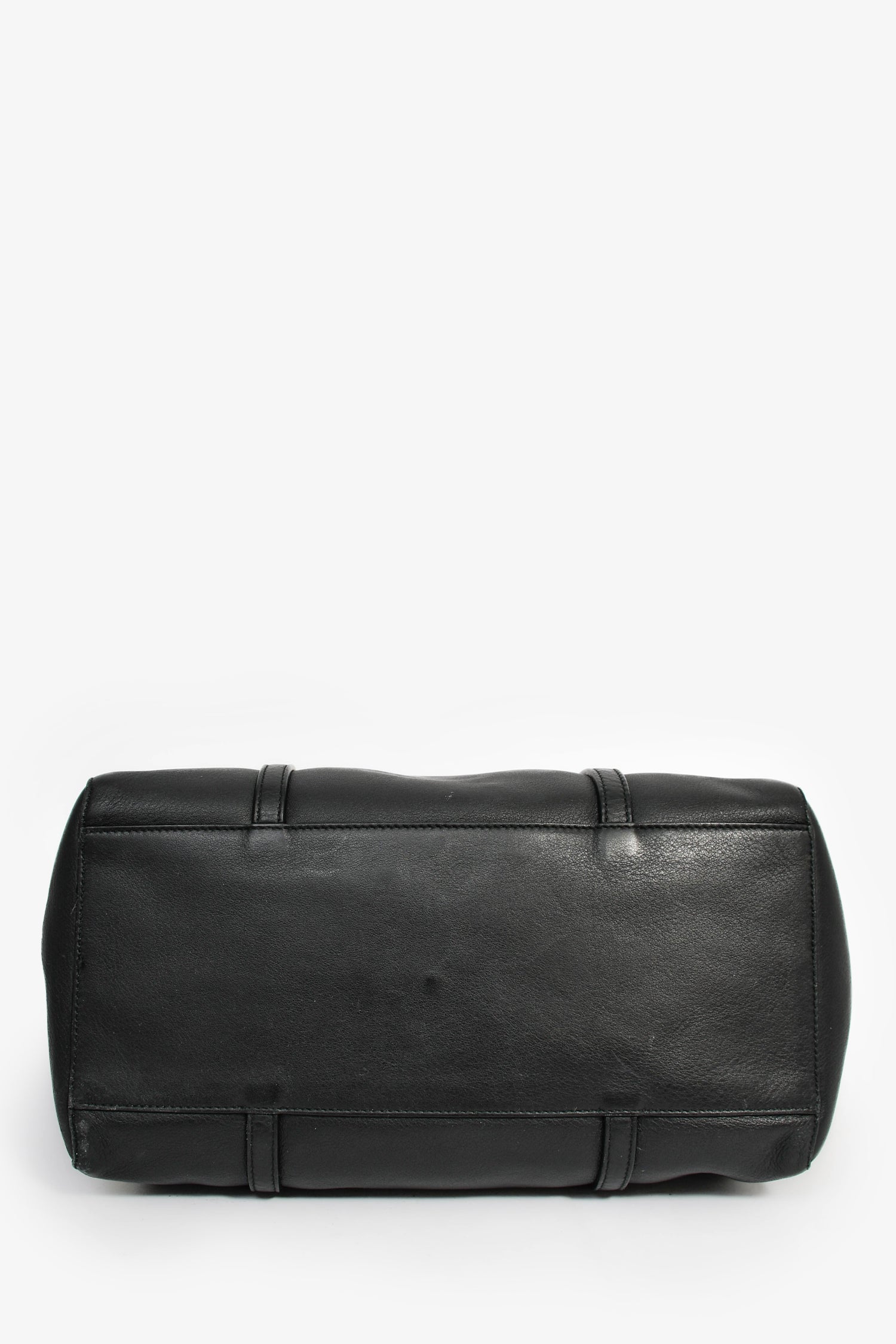 Balenciaga Black/White Logo Tote Bag