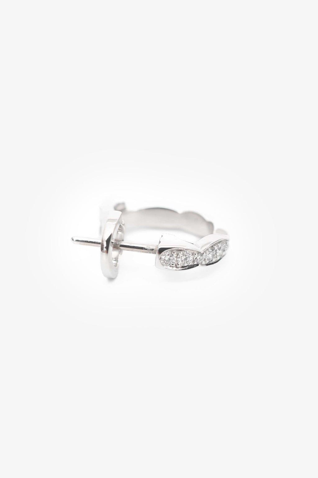 Pre-Loved Chanel™ 18K Yellow/White Gold Coco Crush Earring + Ear Cuff