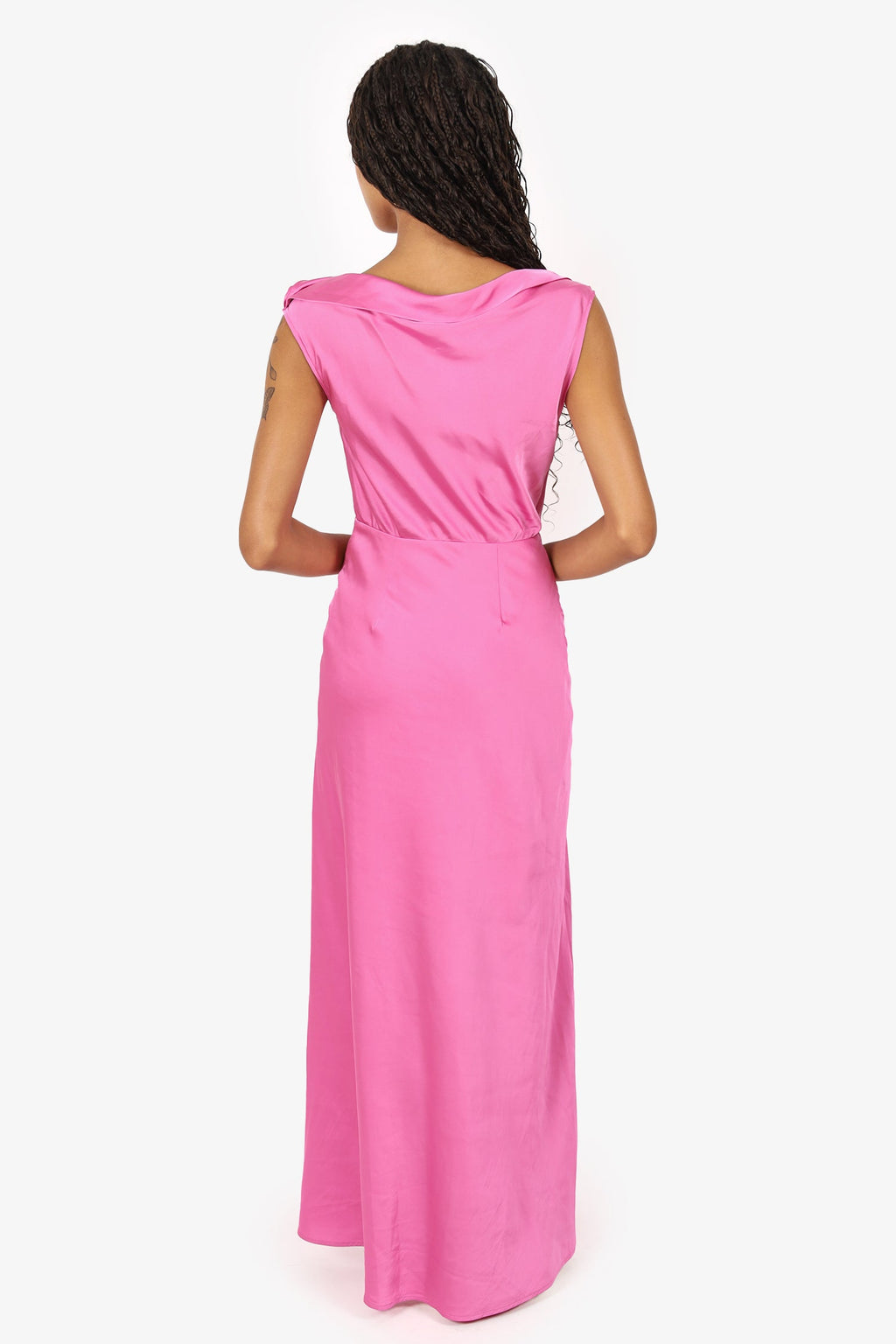 ASTR Pink Off-Shoulder 'Monroe' Maxi Dress  Size M