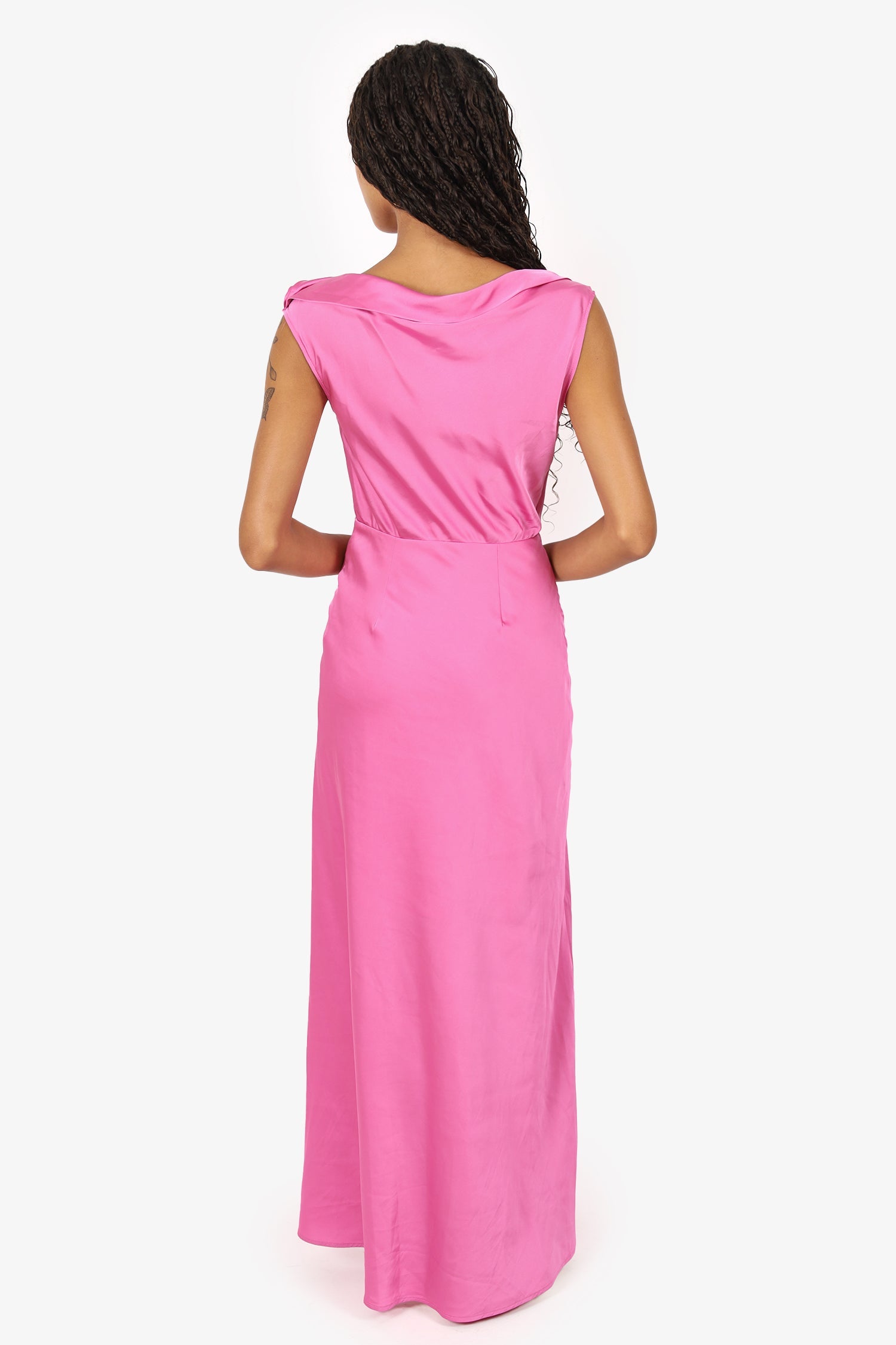 ASTR Pink Off-Shoulder 'Monroe' Maxi Dress  Size M