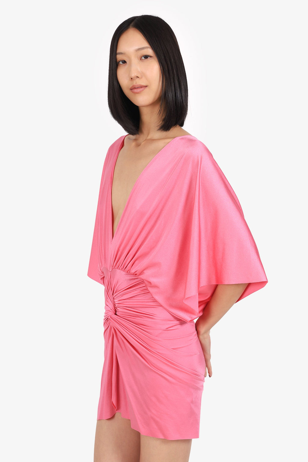 Baobab Pink V-Neck 'Mia' Mini Dress Size XS