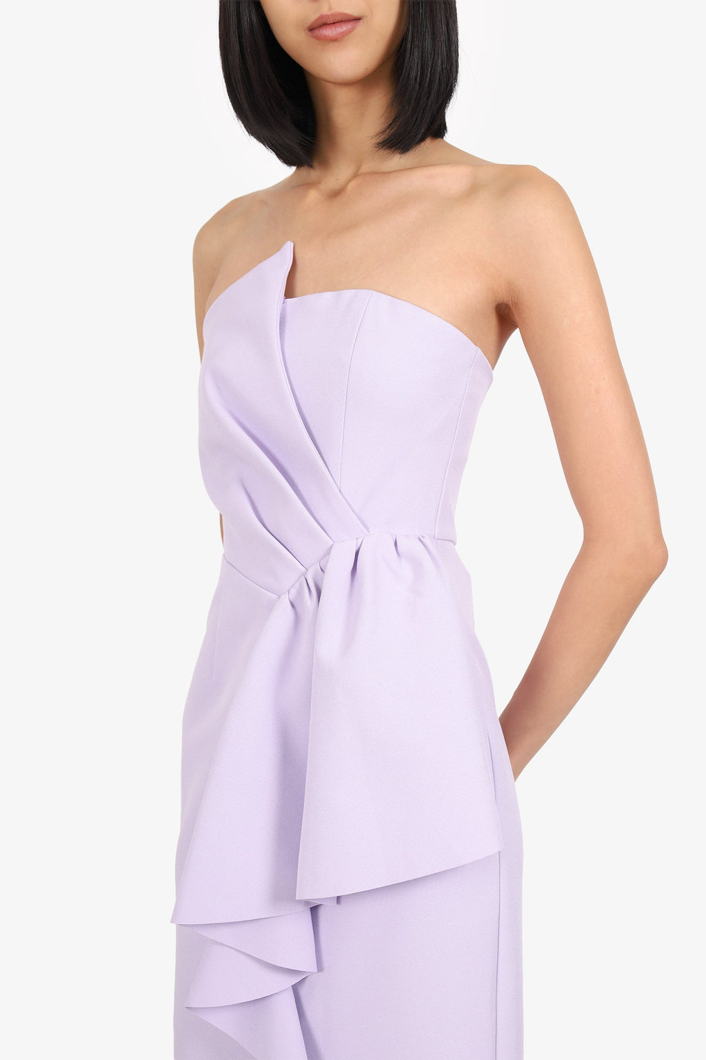 Elliatt Lilac Strapless 'Lia' Midi Dress Size XS