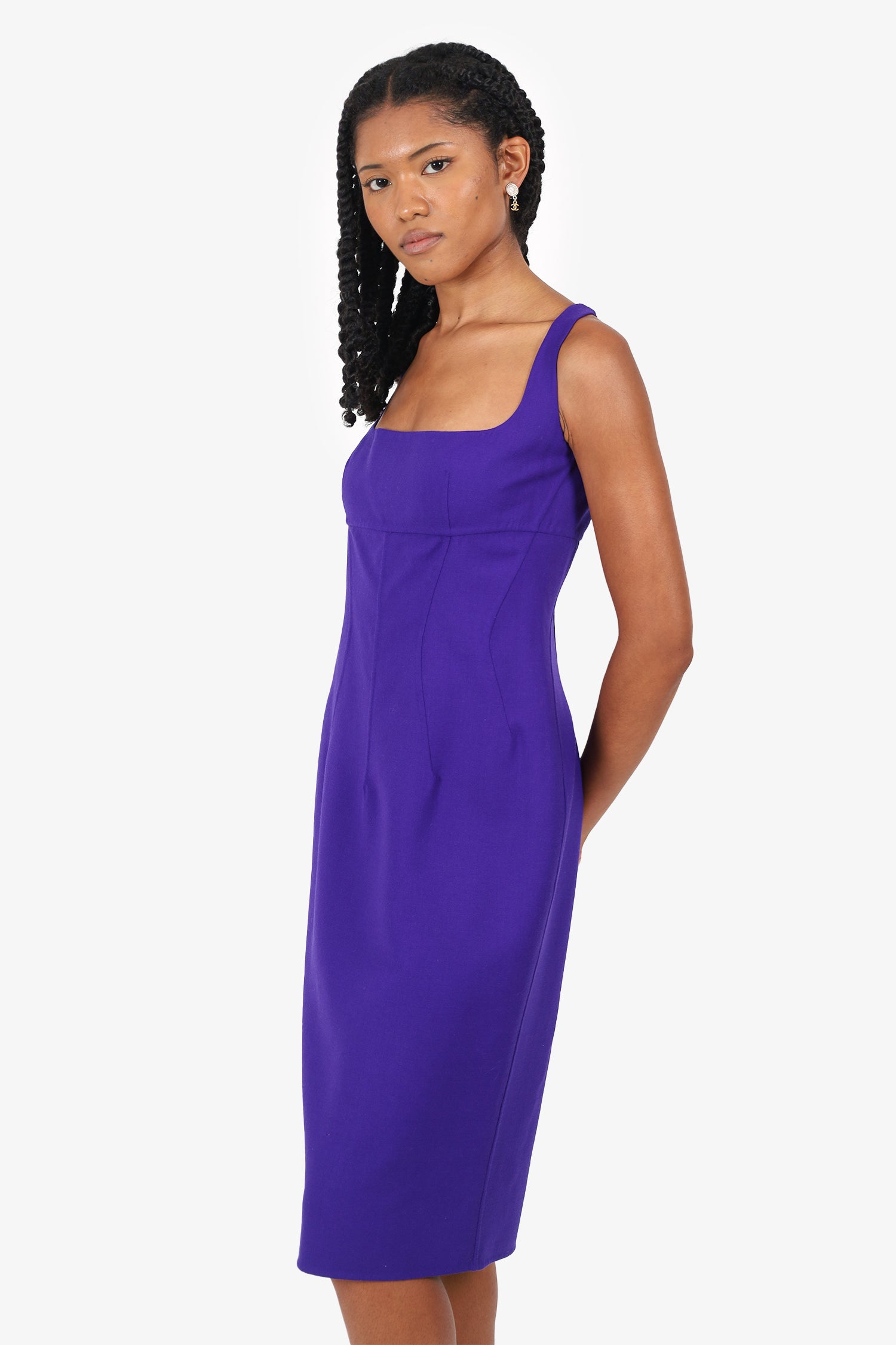 DSquared2 Purple Sleeveless Dress Estimated Size S