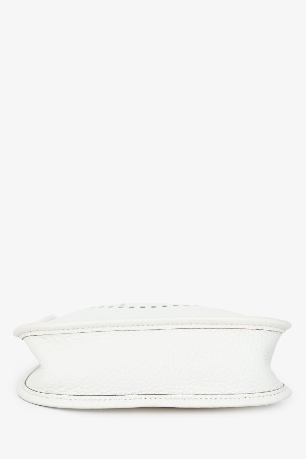Hermès 2024 Blanc Clemence Leather Evelyne TPM