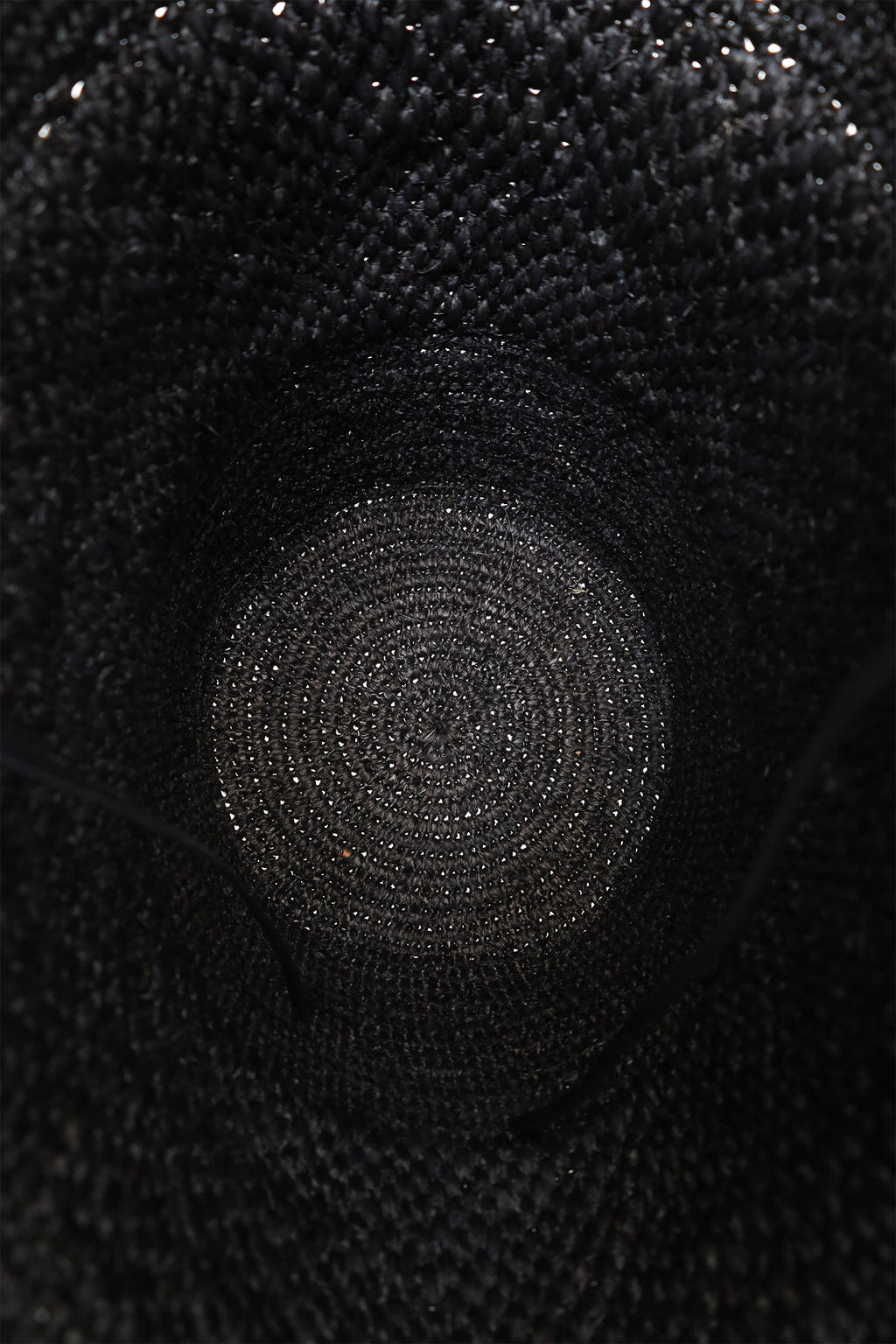 The Row Black Emilie Raffia Shoulder Bag