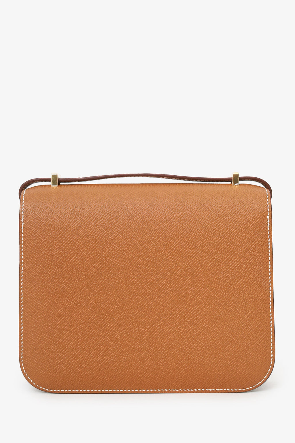 Hermès 2023 Gold Epsom Leather Constance Mini 18