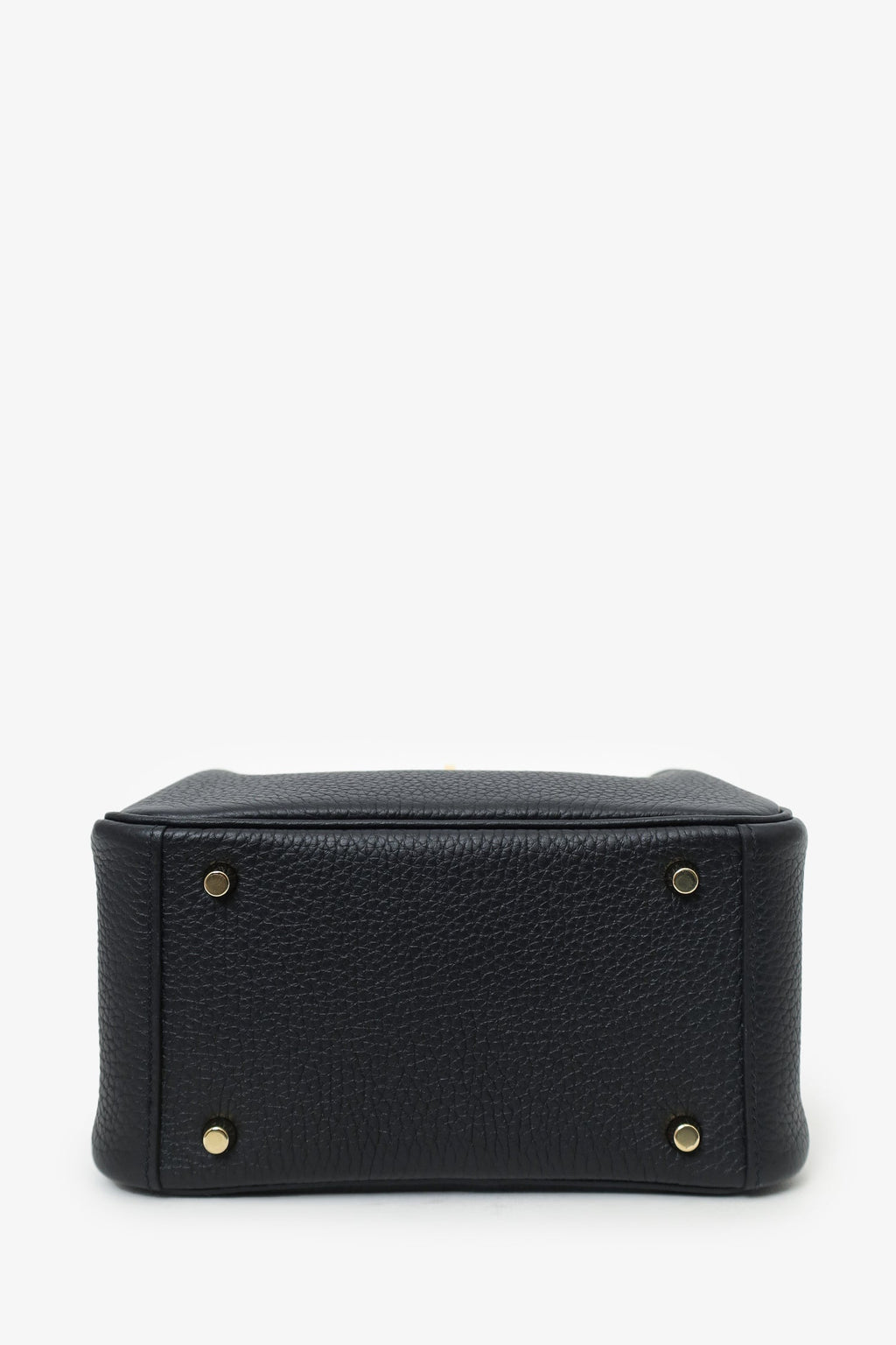 Hermès 2023 Black Clemence Mini Lindy