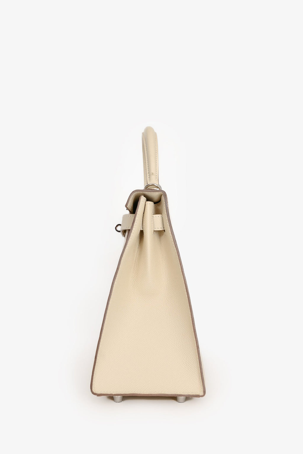 Hermès 2021 Chalk White Epsom Leather Kelly Sellier 28