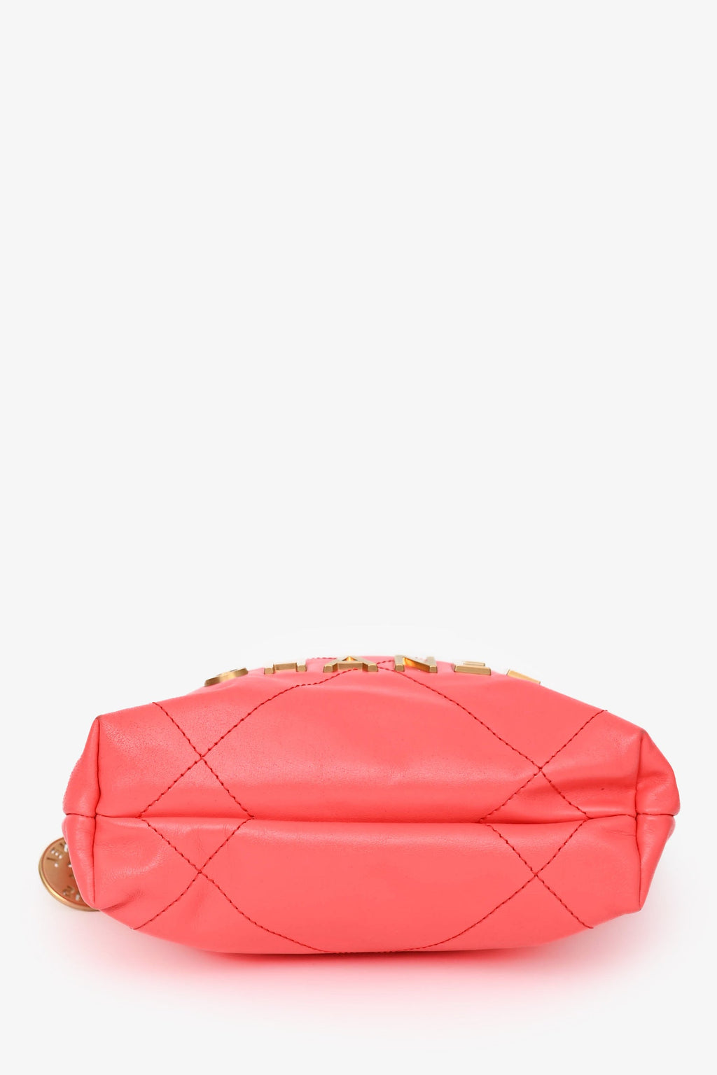 Pre-Loved Chanel™ Pink Mini 22 Hobo