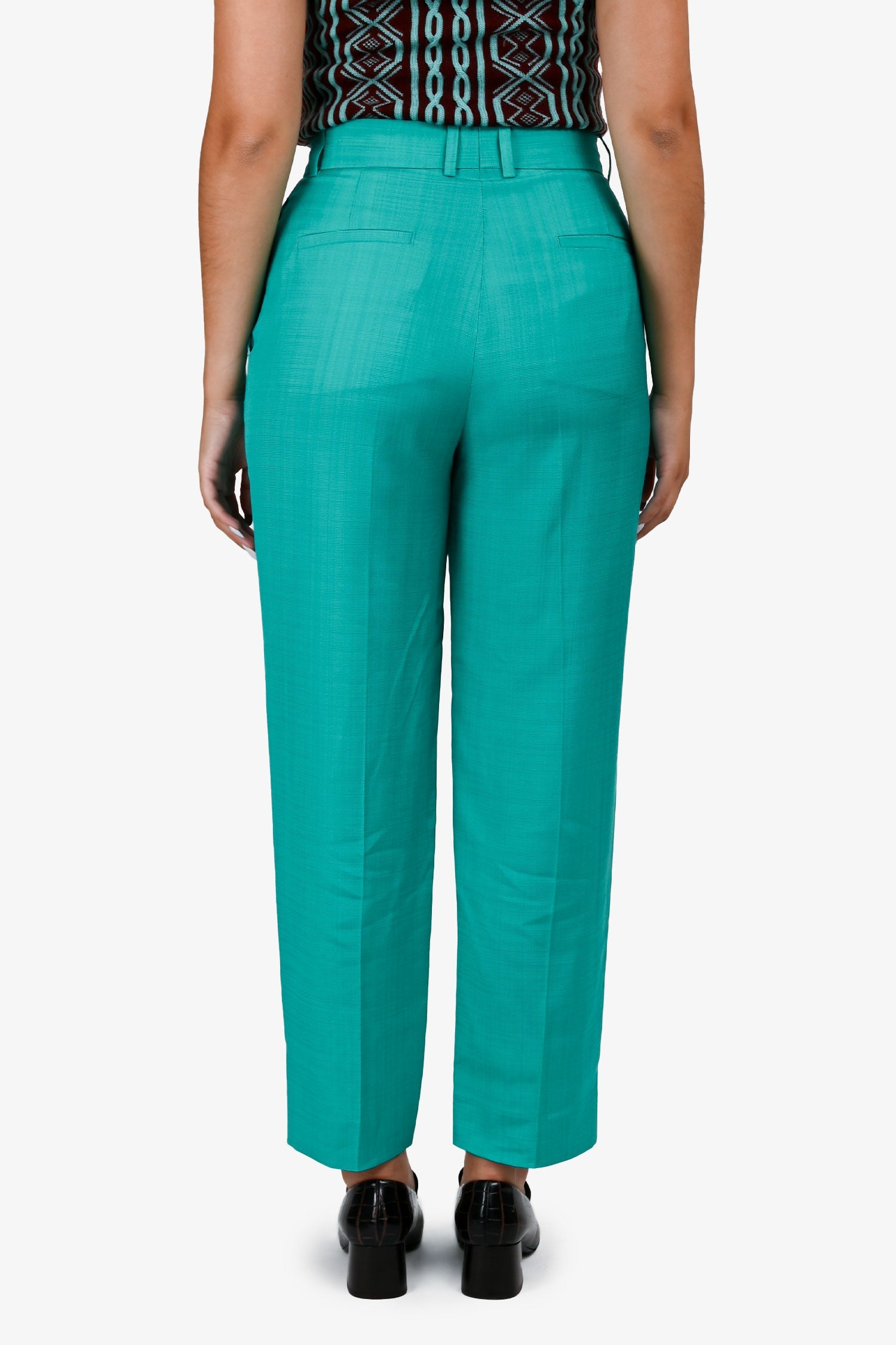 Sandro Turquoise Trousers Size 36