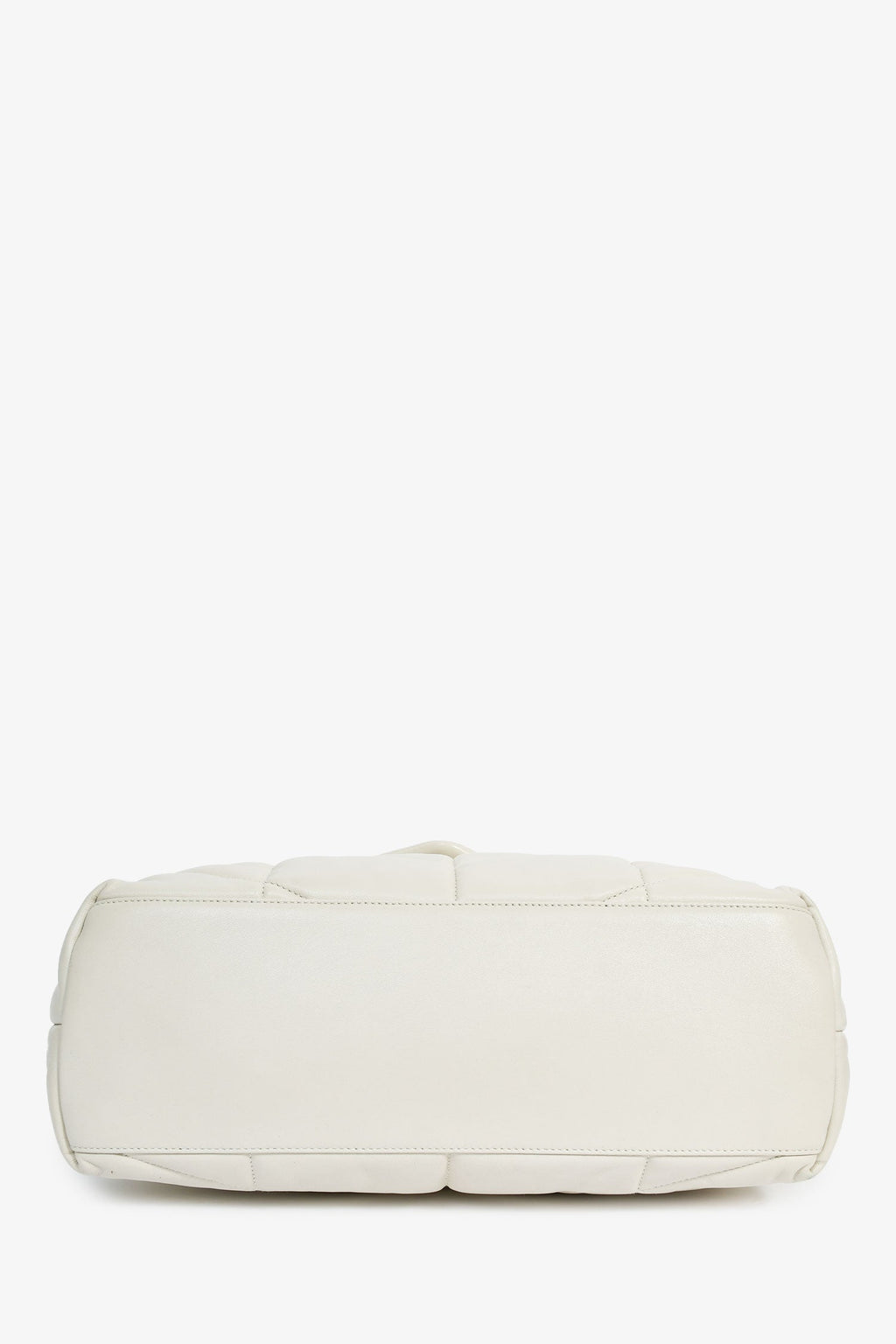 Saint Laurent 2019 White Leather Medium 'Lou Lou' Shoulder Bag