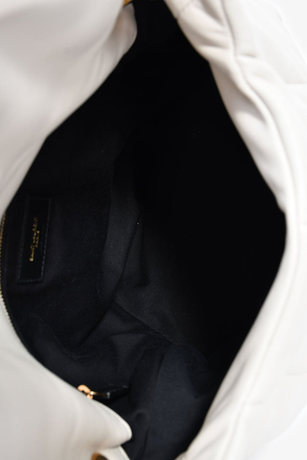 Saint Laurent 2019 White Leather Medium 'Lou Lou' Shoulder Bag