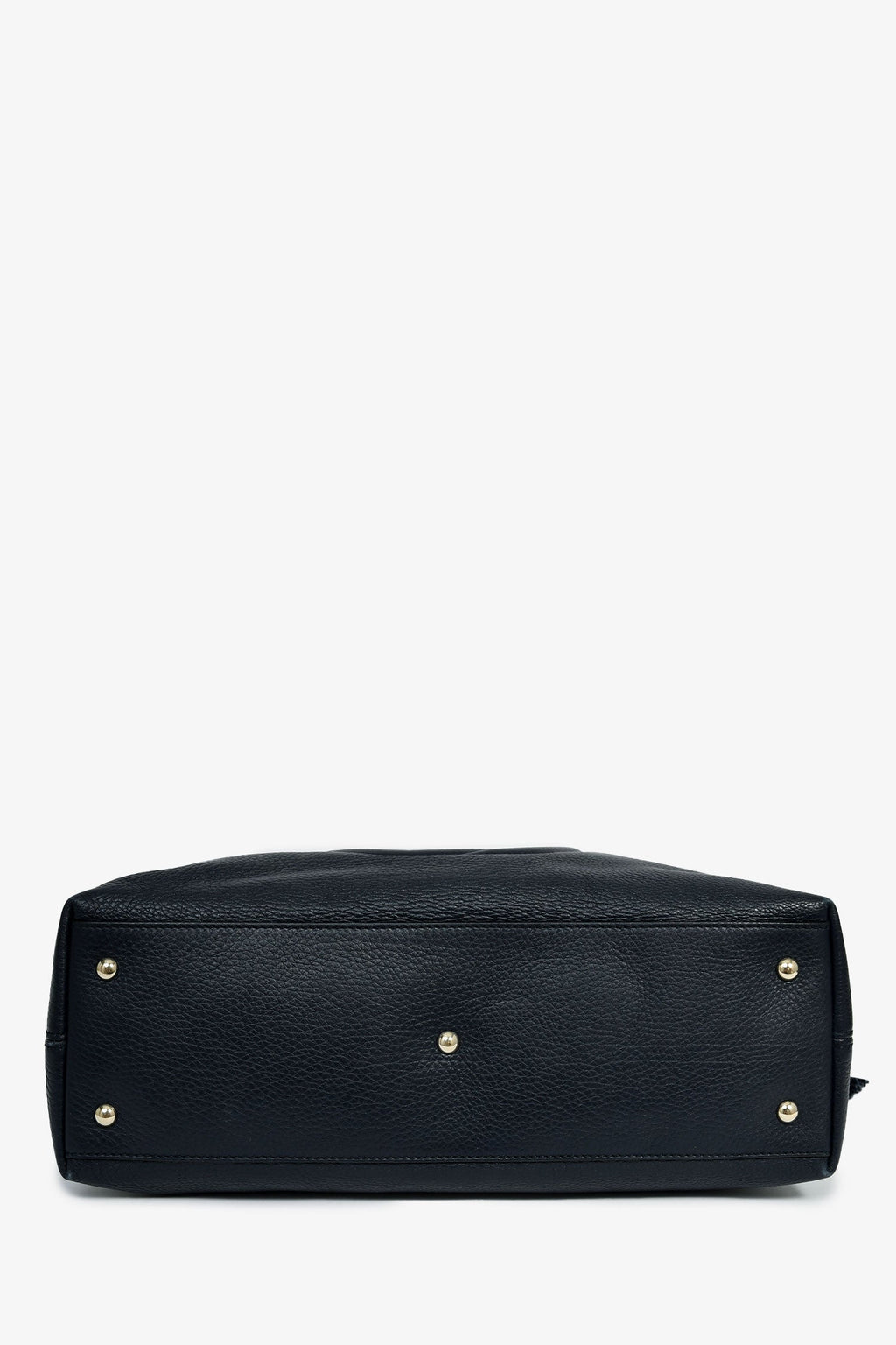 Gucci Navy Leather Interlocking G Soho Tote Bag