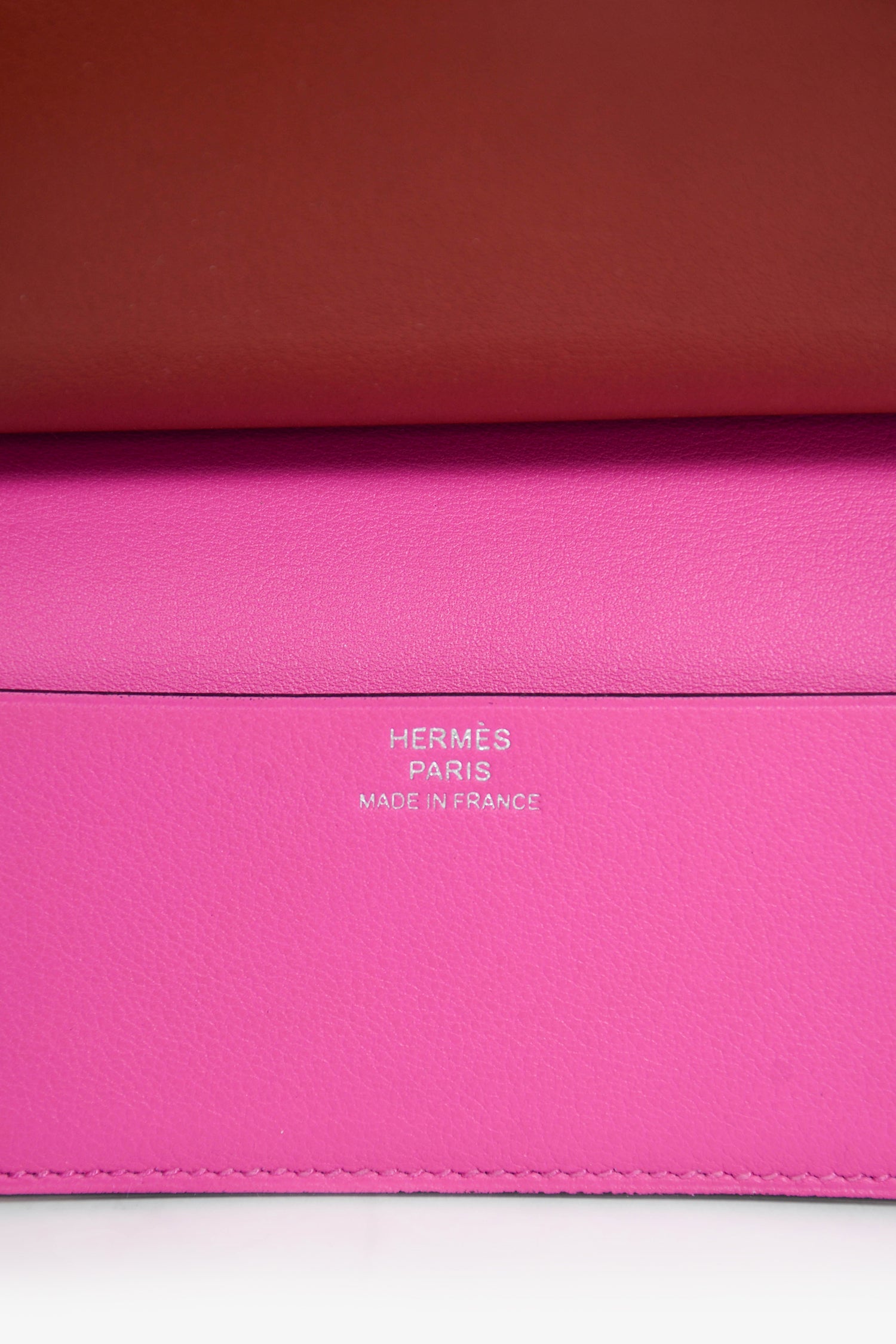 Hermès 2018 Magenta/Burgundy 'Multiplis' holder