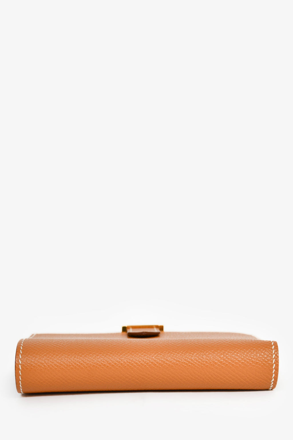 Hermès Brown Epsom Leather 'Bearn' Wallet