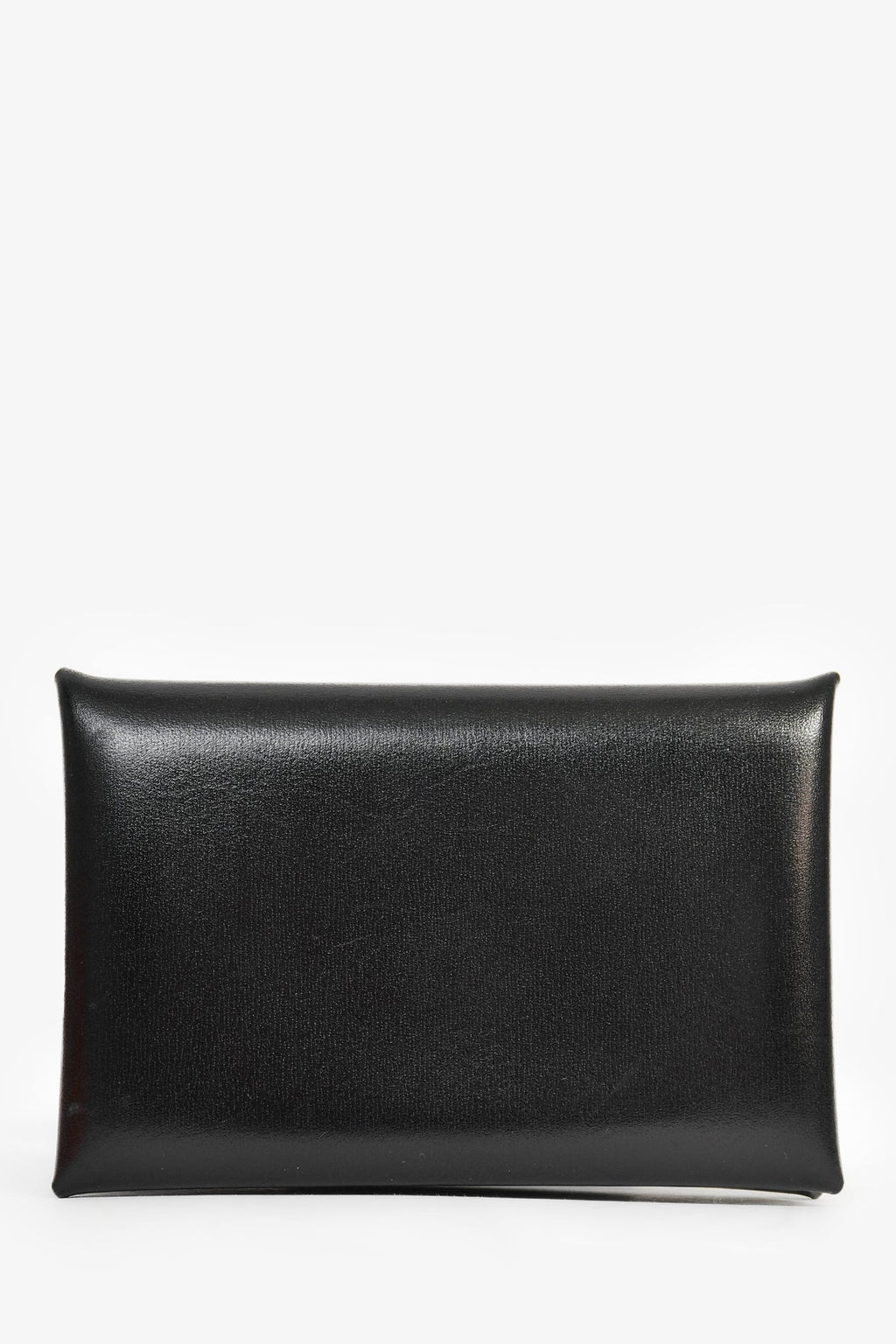 Hermès Black Leather 'Calvi' holder
