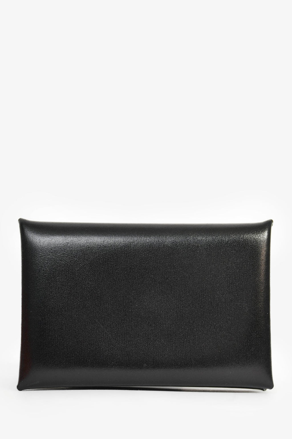 Hermès Black Leather 'Calvi' holder