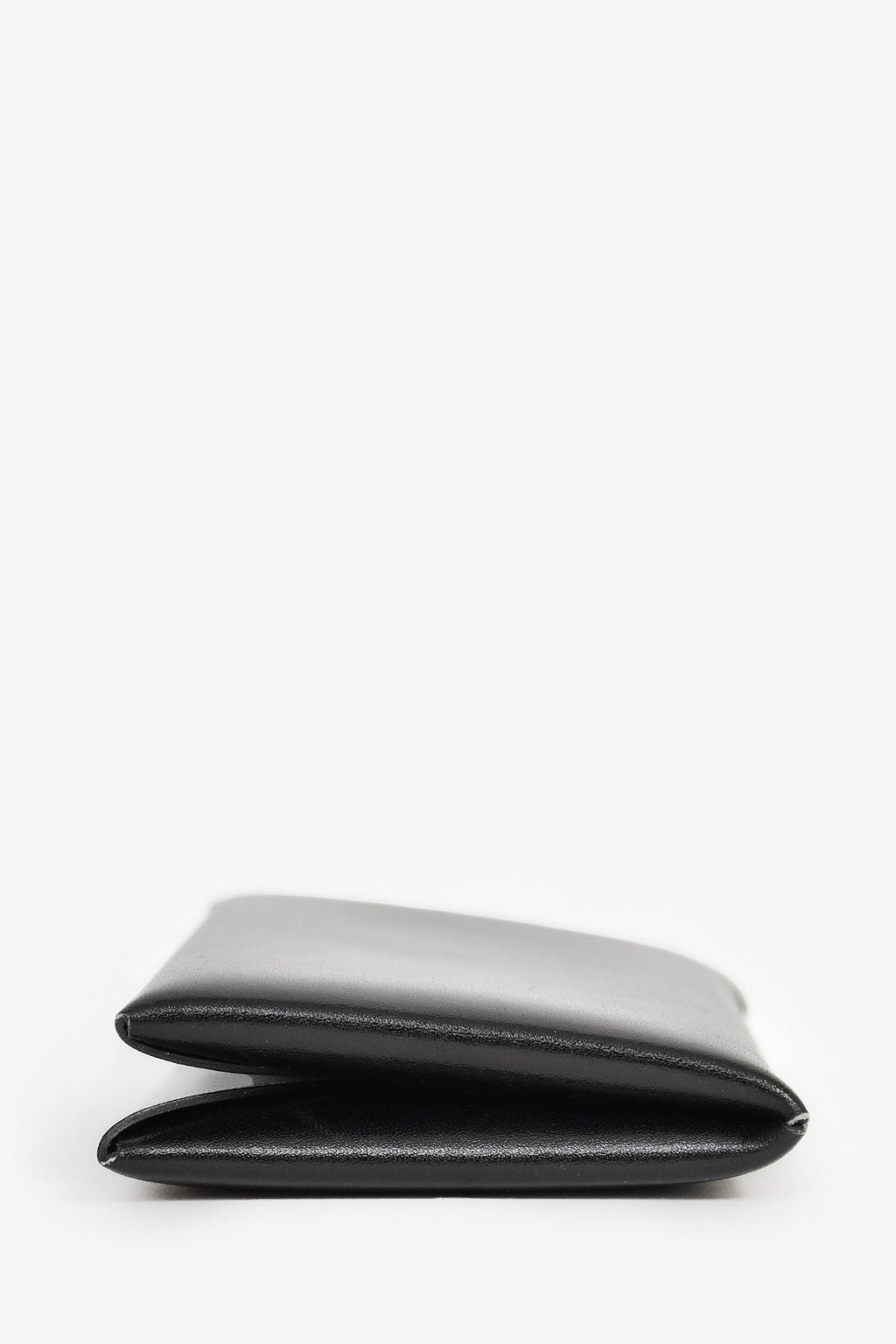 Hermès Black Leather 'Calvi' holder