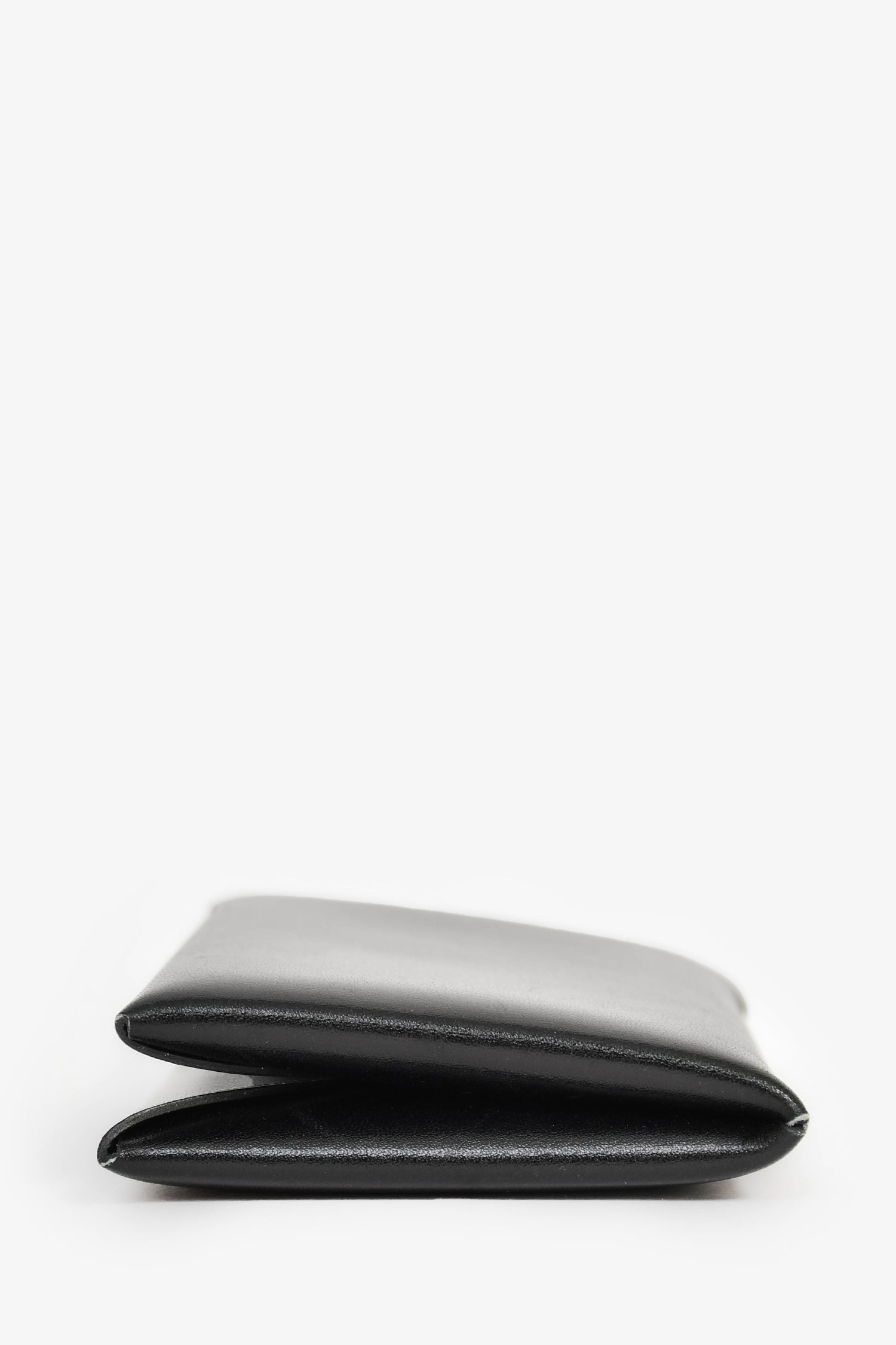 Hermès Black Leather 'Calvi' holder