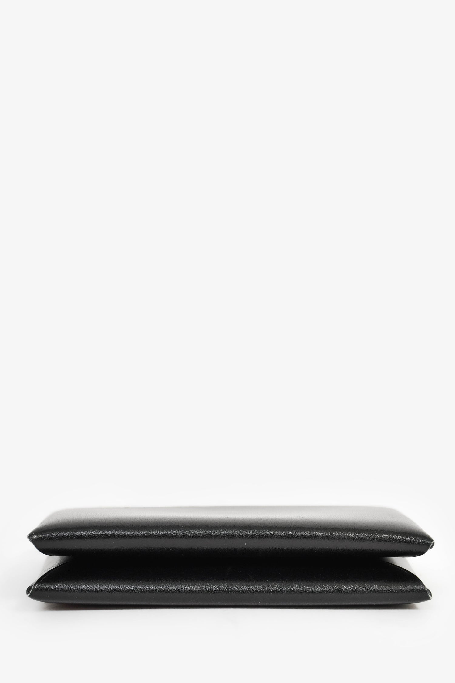 Hermès Black Leather 'Calvi' holder