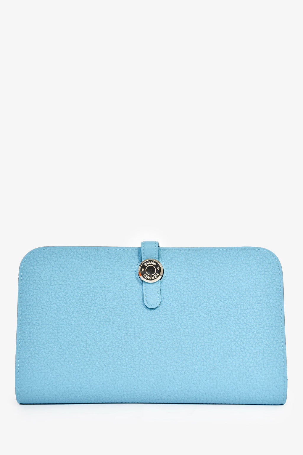 Hermès 2019 Blue Leather 'Dogon' Long Wallet