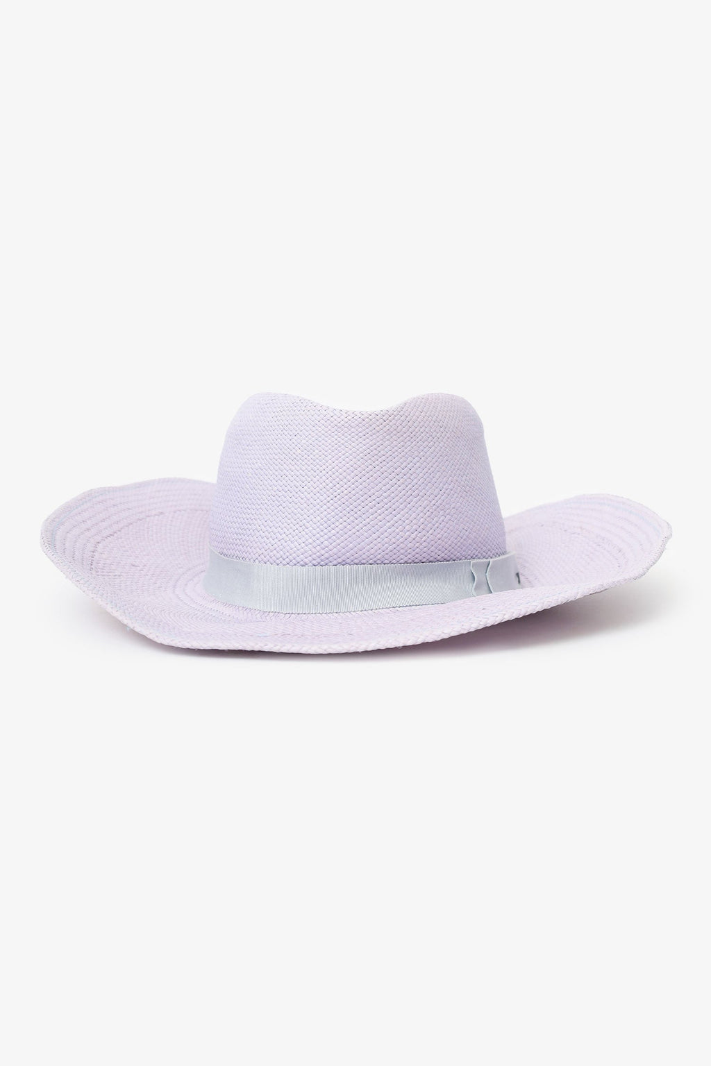 Gladys Tamez Lilac Straw Cowboy Hat Size S