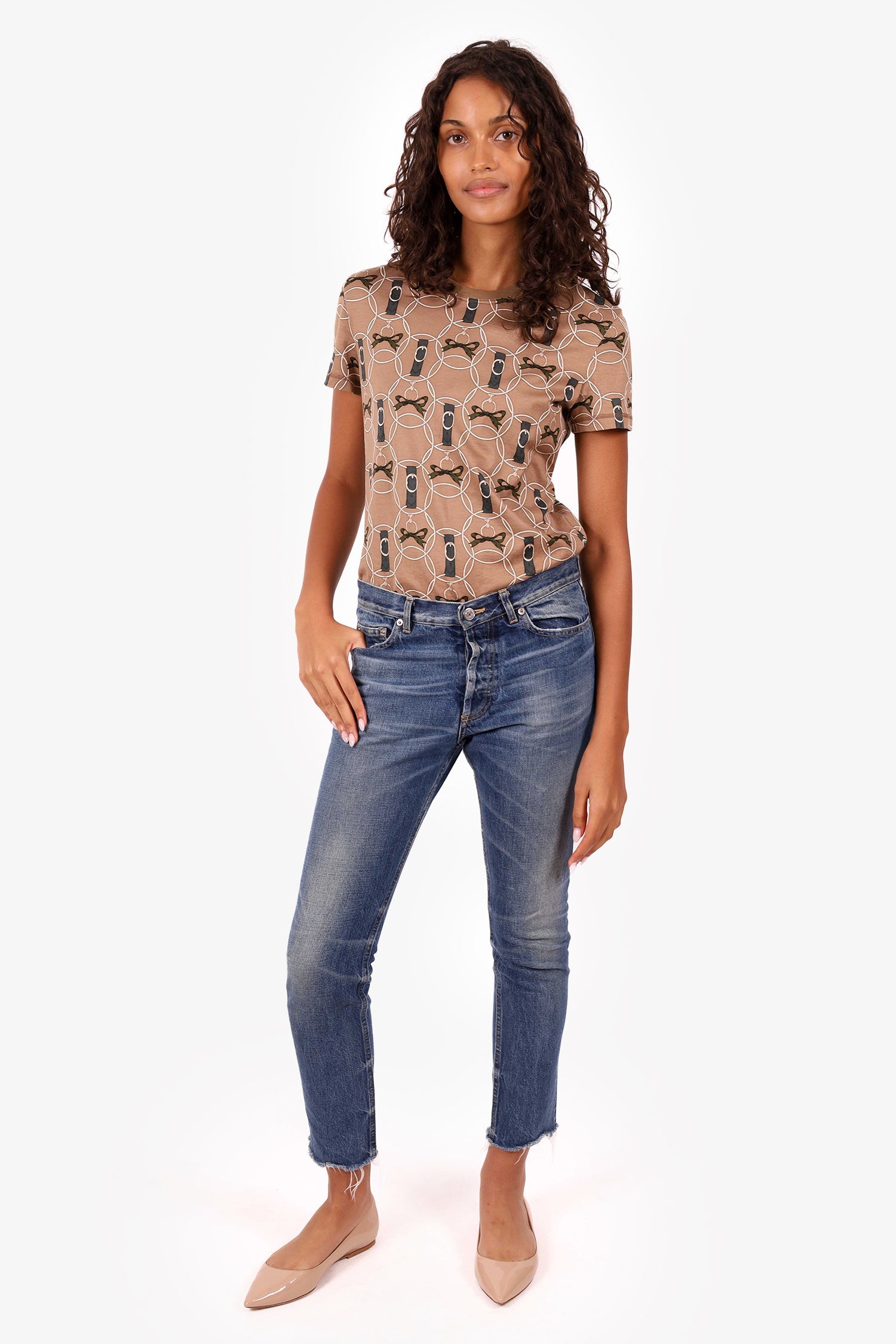 Golden Goose Blue Straight Jeans Size S