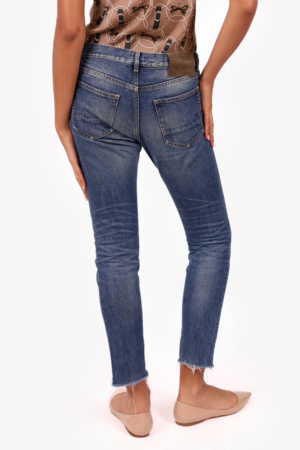 Golden Goose Blue Straight Jeans Size S