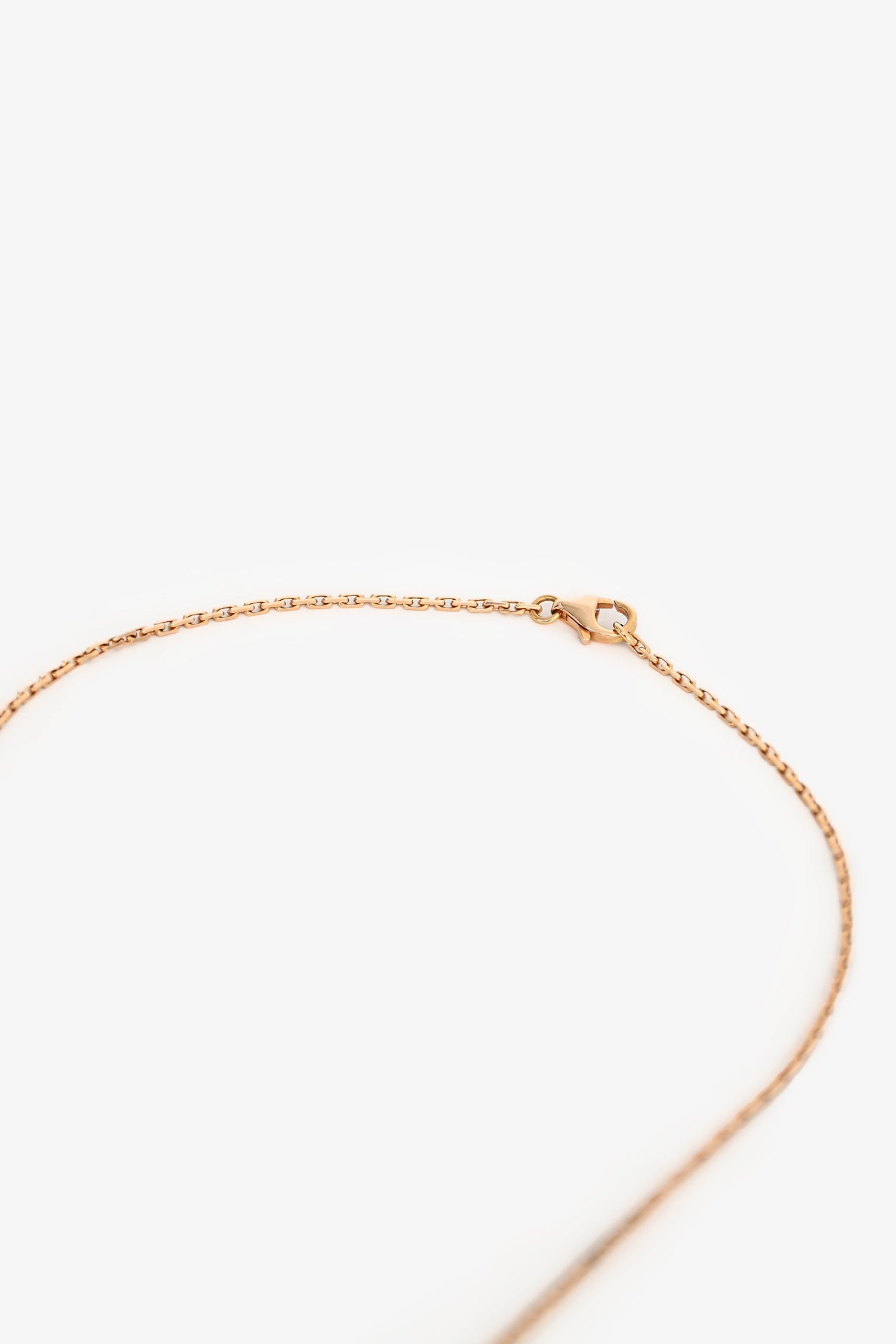 Cartier 18K Yellow Gold 3 Diamond Set Love Pendant Necklace