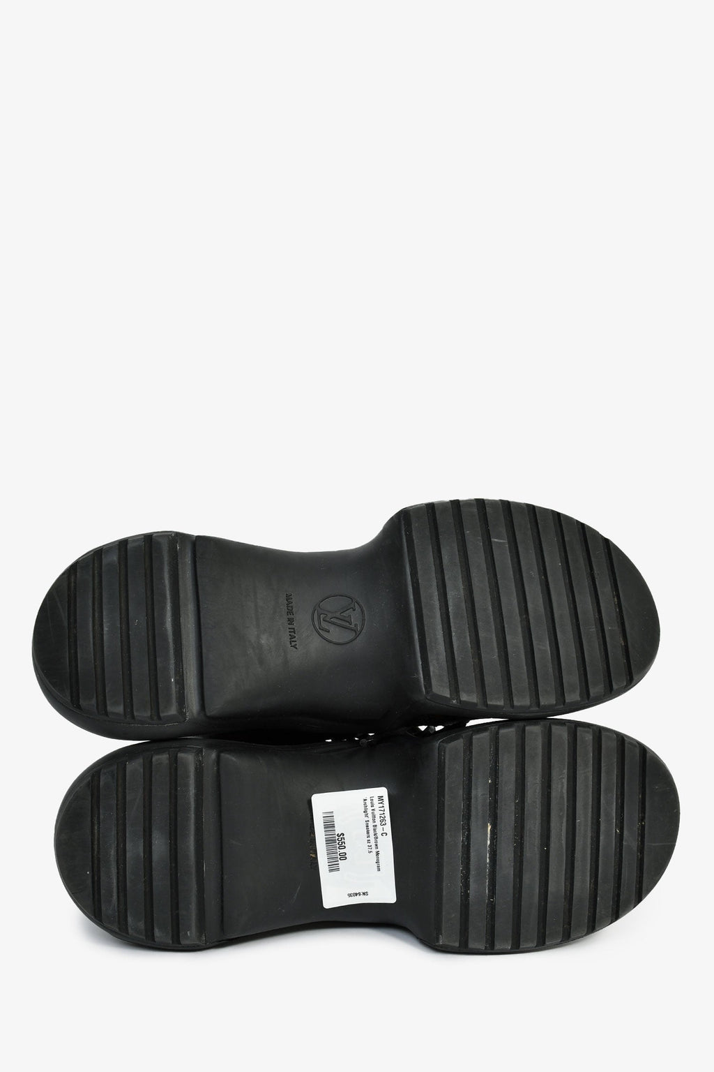 Louis Vuitton Black/Brown Monogram 'Archlight' Sneakers Size 37.5