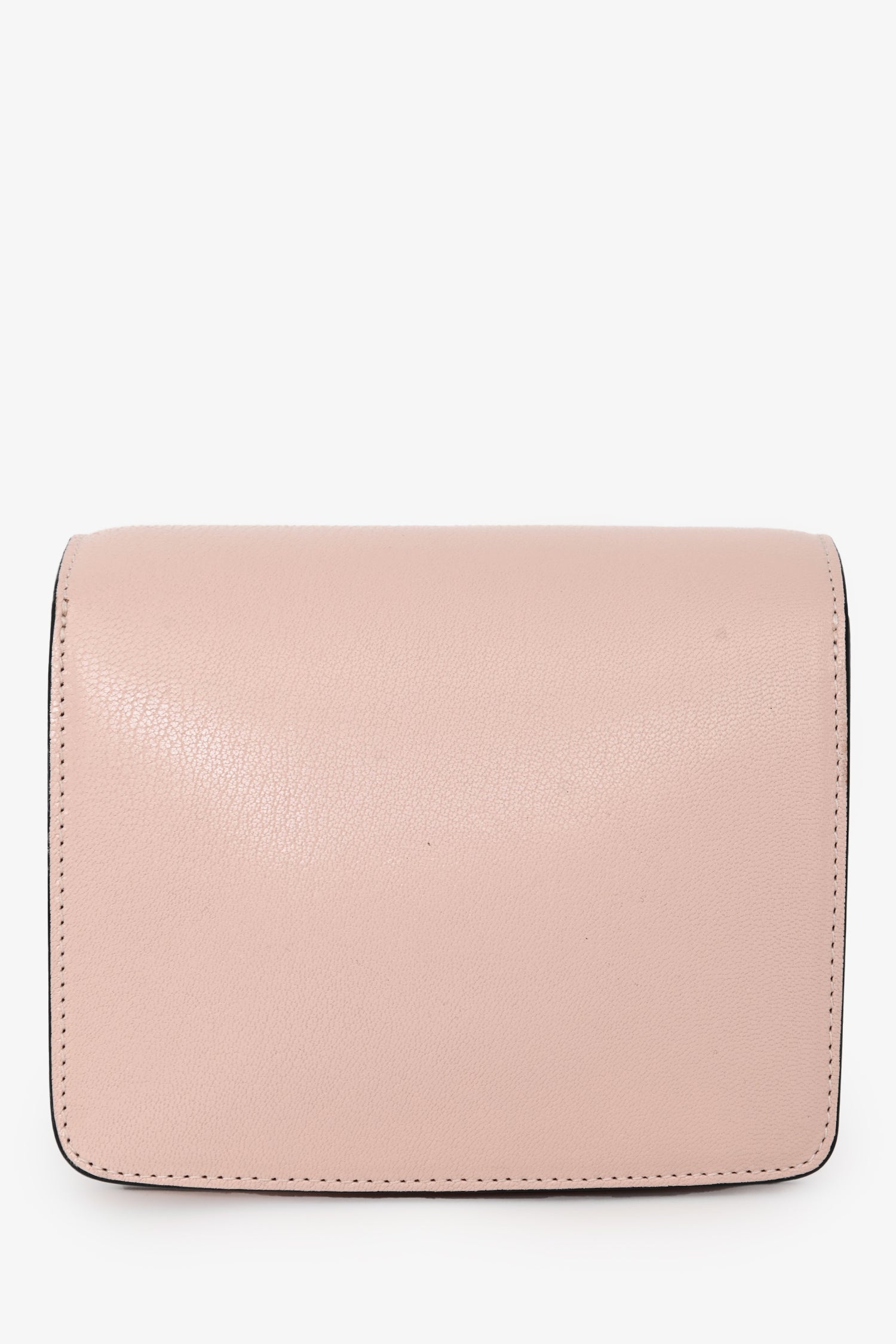 Celine 2016 Pink Leather Small Box Crossbody