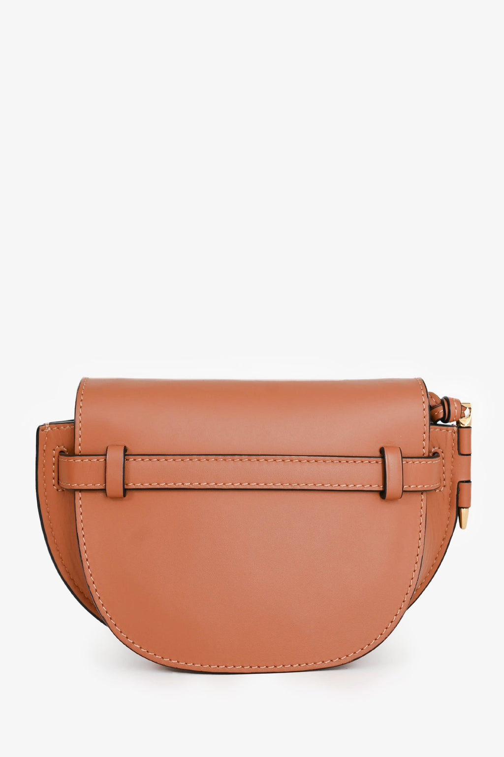 Loewe Brown Leather Mini Gate Crossbody