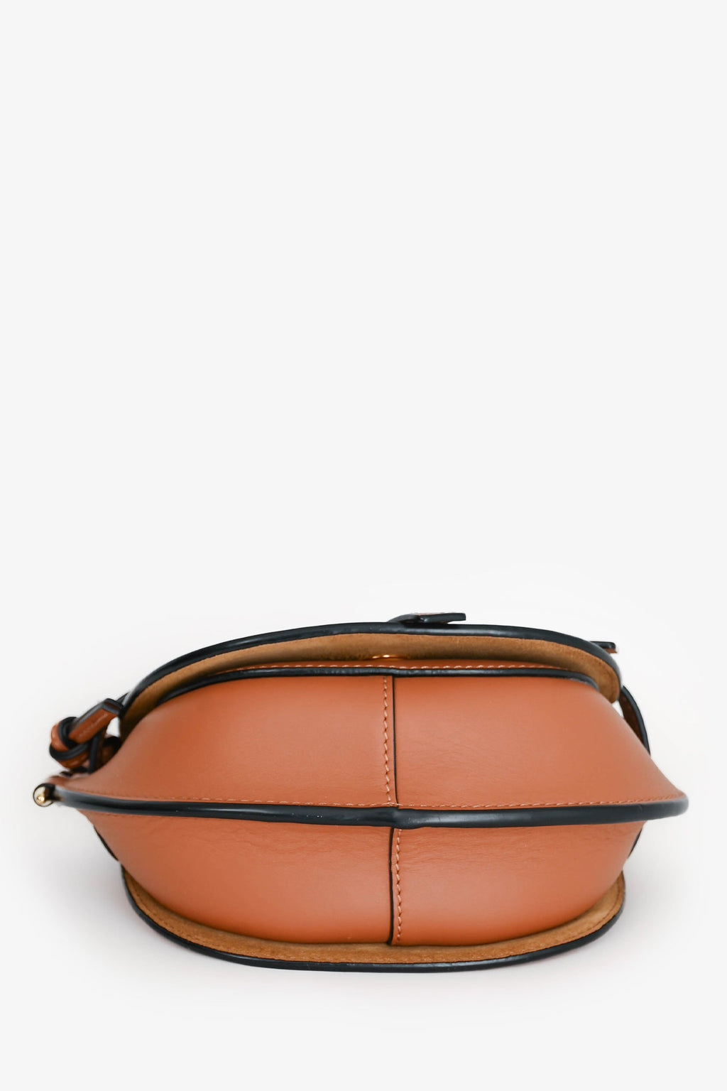 Loewe Brown Leather Mini Gate Crossbody