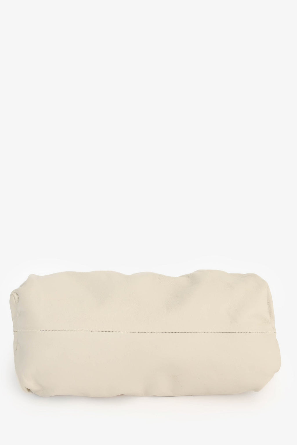Bottega Veneta White Leather The Chain Pouch Bag