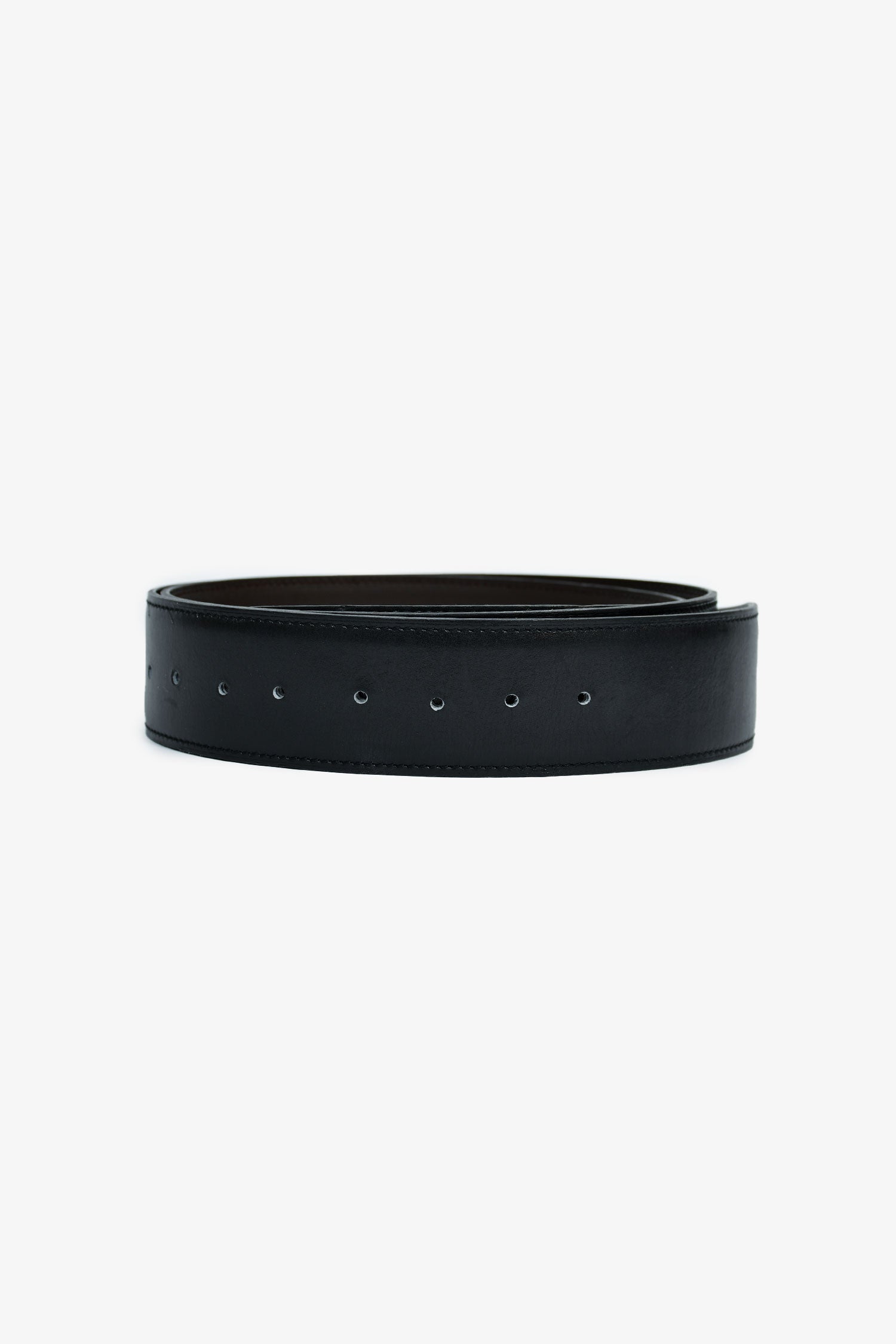 Hermès 2011 Black/Brown Reversible Belt Size 100 (No Buckle)