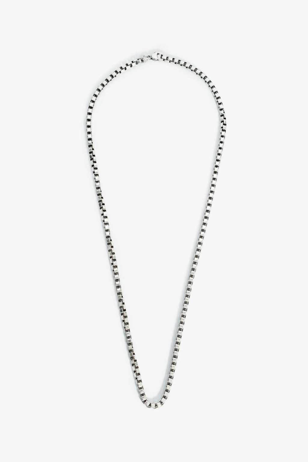 Tiffany & Co. Sterling Silver Box Chain Necklace