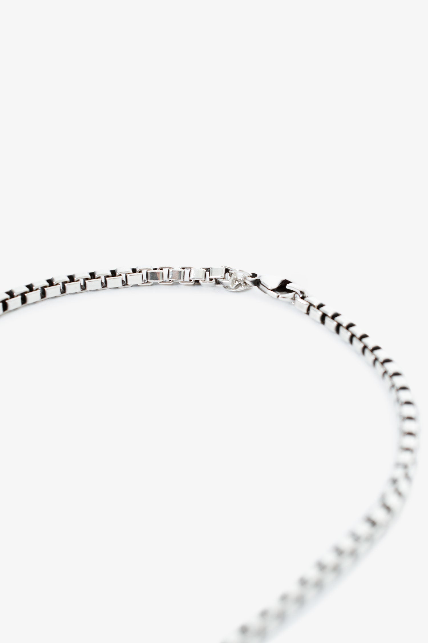 Tiffany & Co. Sterling Silver Box Chain Necklace