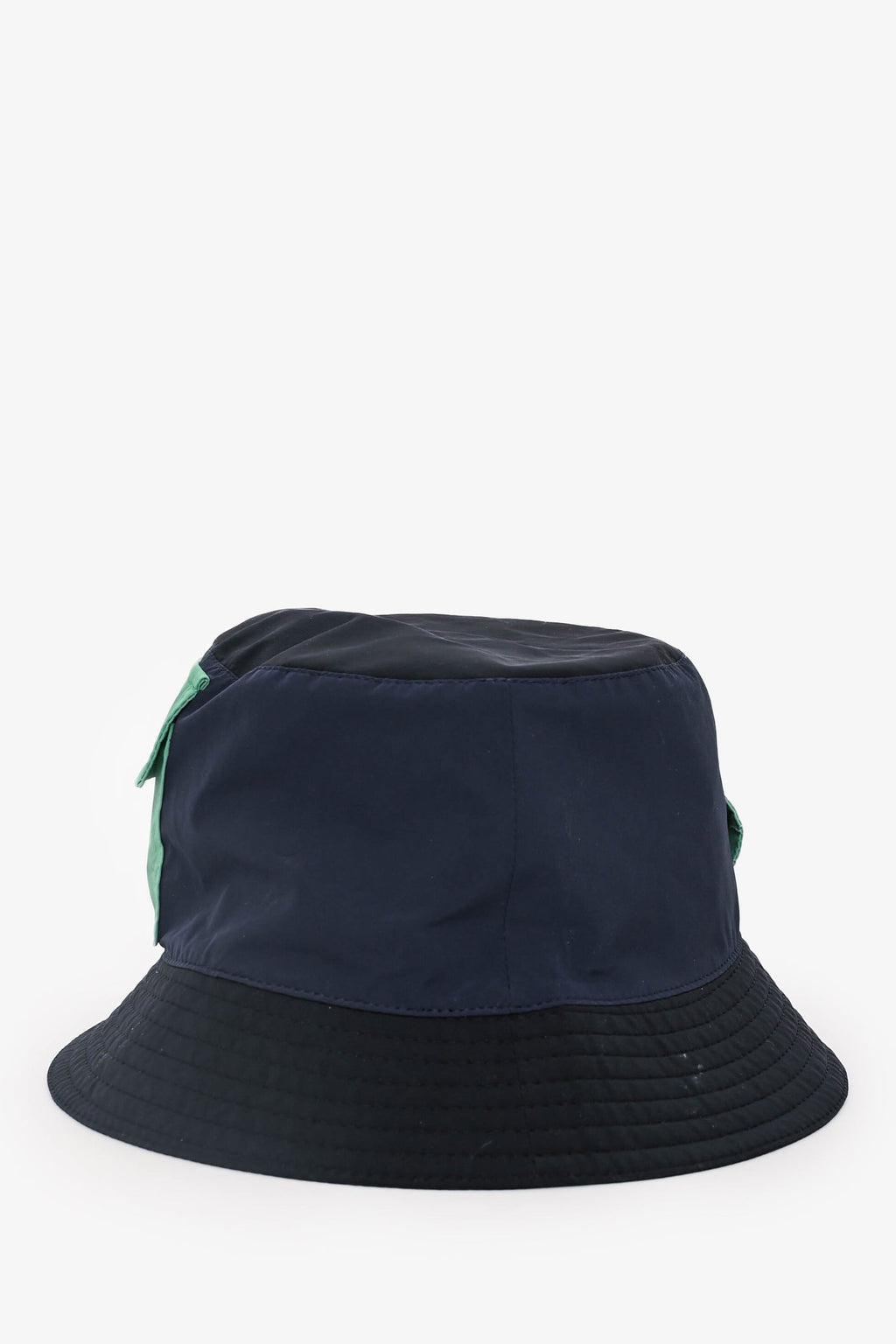 Hermès Navy/Black/Green Reversible Bucket Hat Size 58