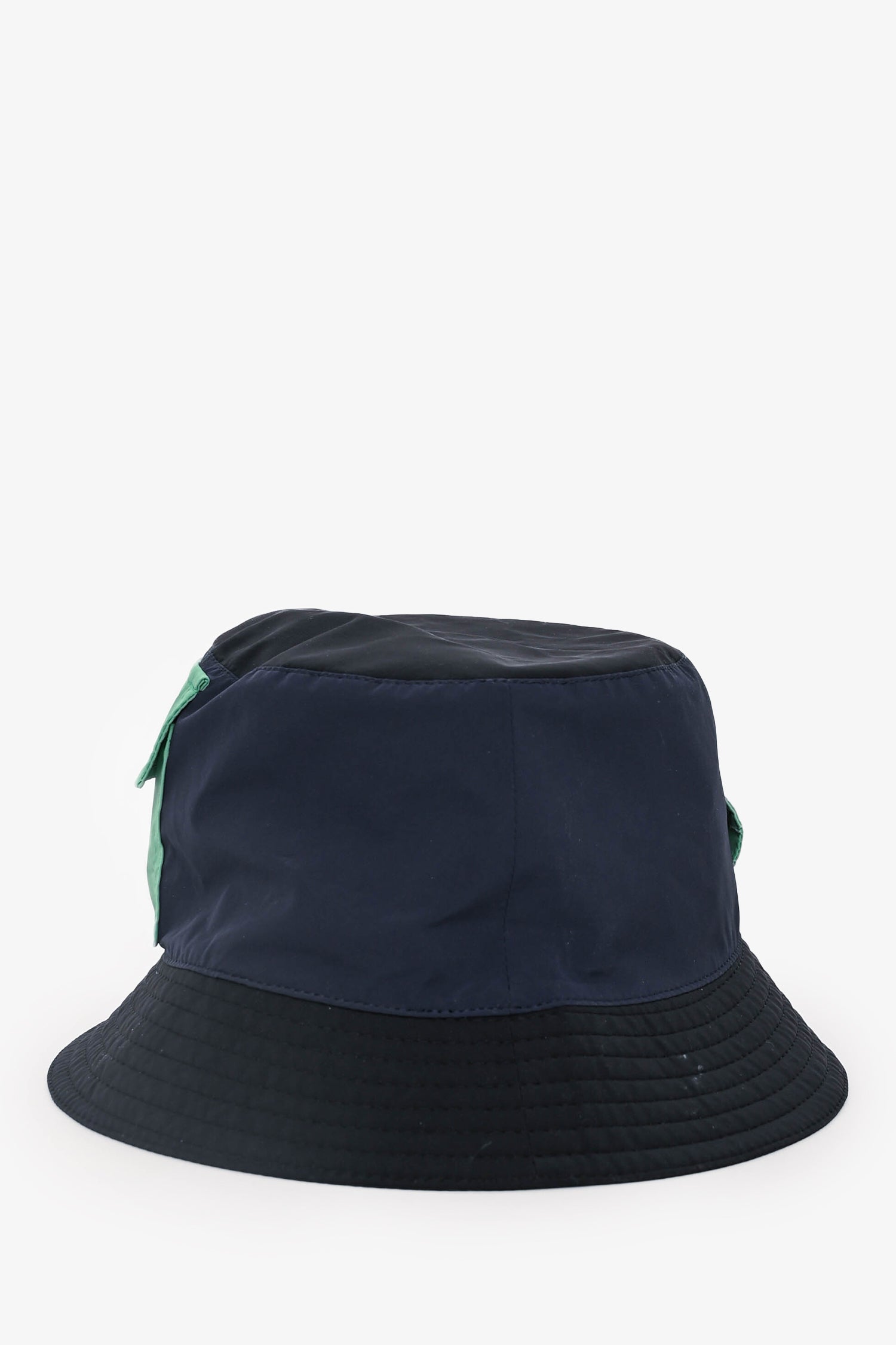 Hermès Navy/Black/Green Reversible Bucket Hat Size 58