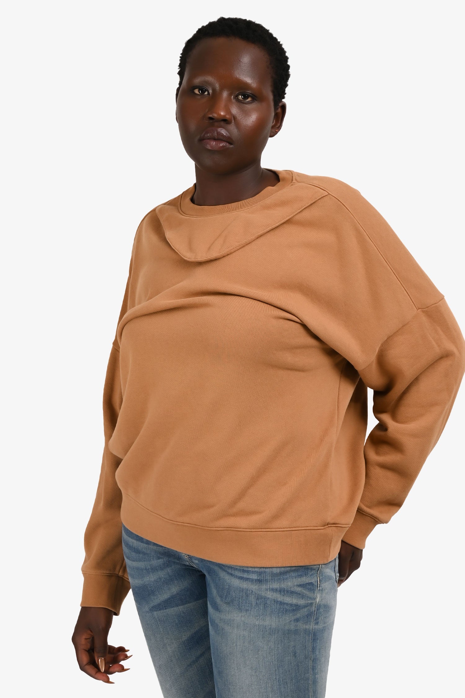 Tibi Brown Sweater Size M