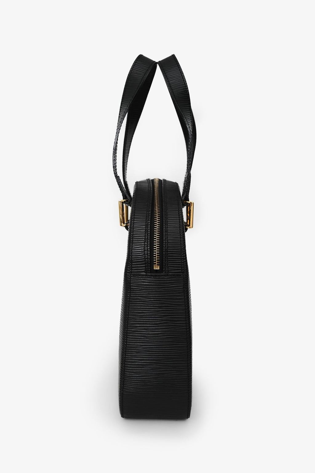 Fendi Black Epi Leather 'FF' bag with Strap