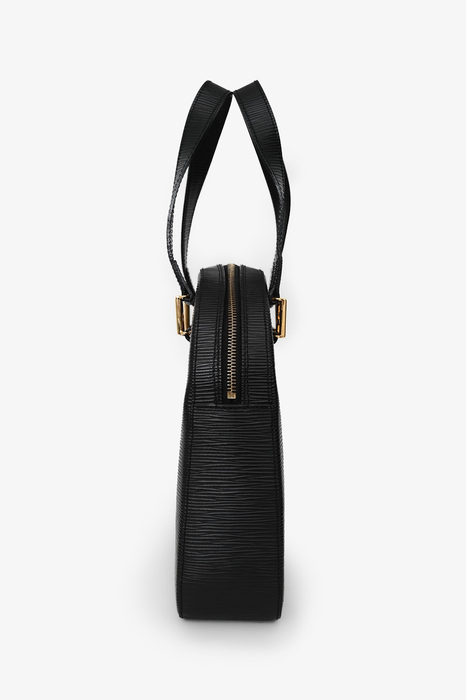 Fendi Black Epi Leather 'FF' bag with Strap