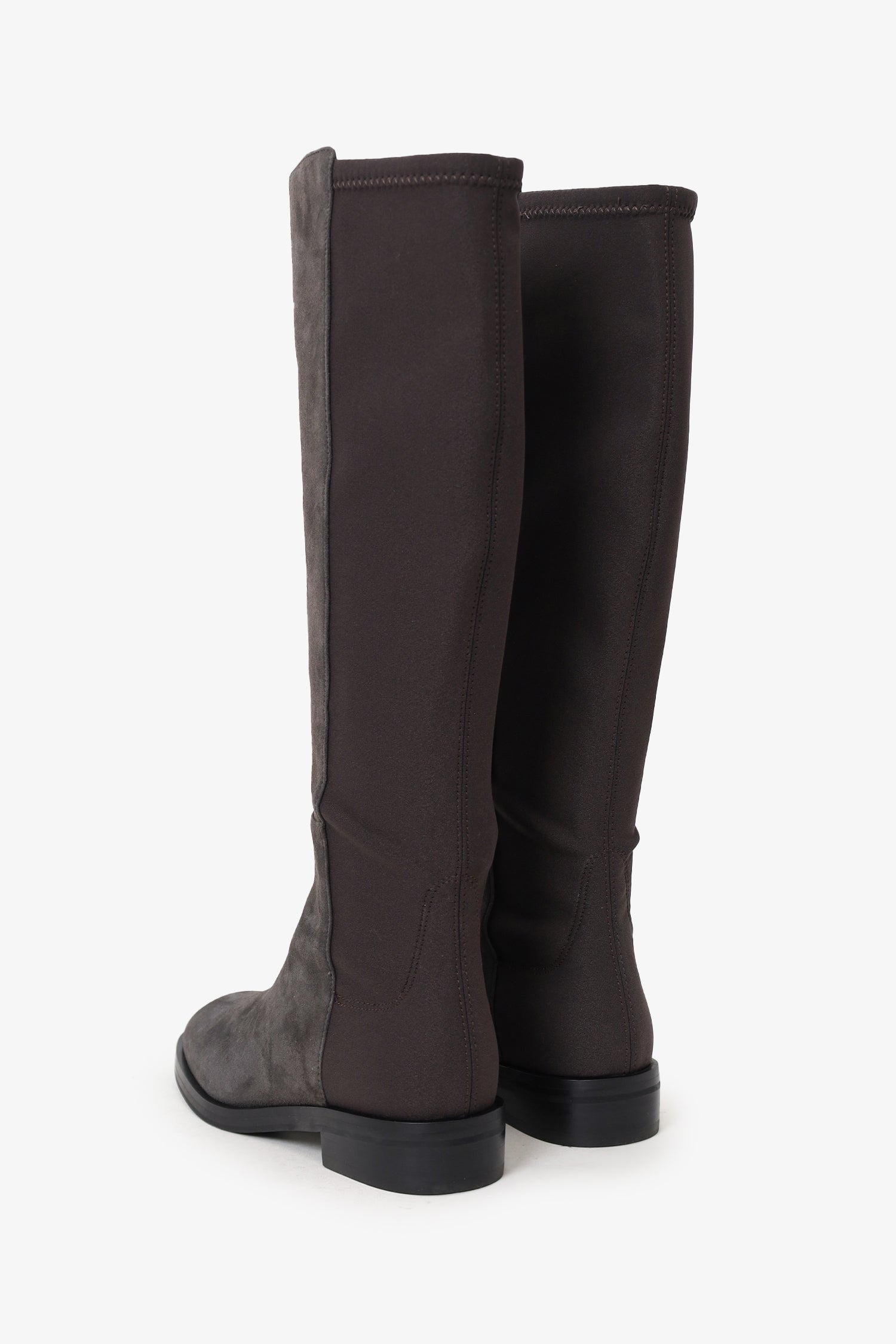 Stuart Weitzman Grey Suede Creer City Boots Size 36.5