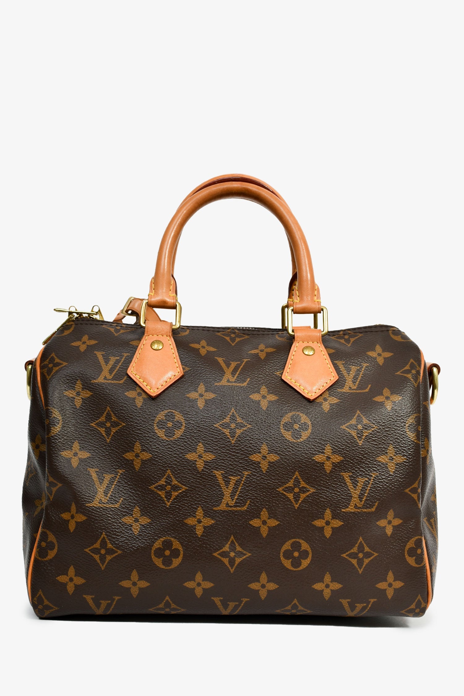 Louis Vuitton 2019 Monogram Bandoulière Speedy 25 Top Handle with Strap