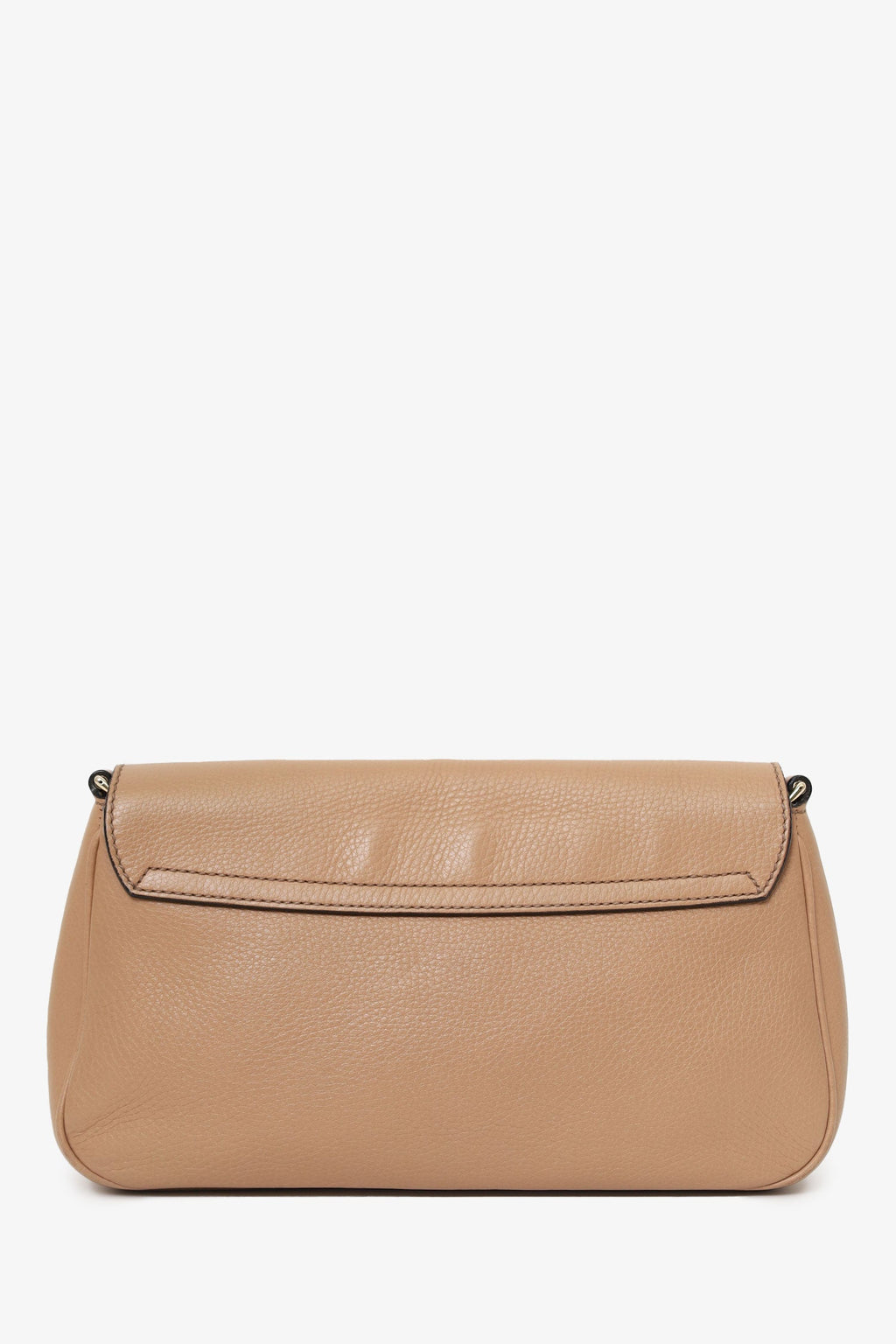 Gucci Nude Grained Leather 'Soho' Medium Flap Crossbody