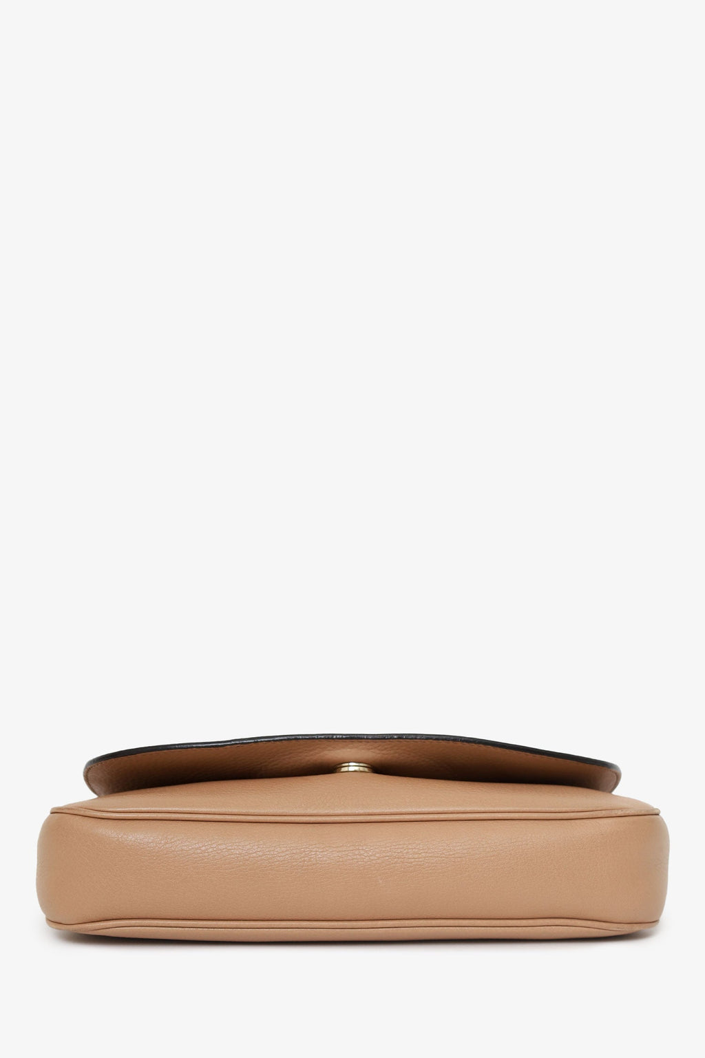 Gucci Nude Grained Leather 'Soho' Medium Flap Crossbody