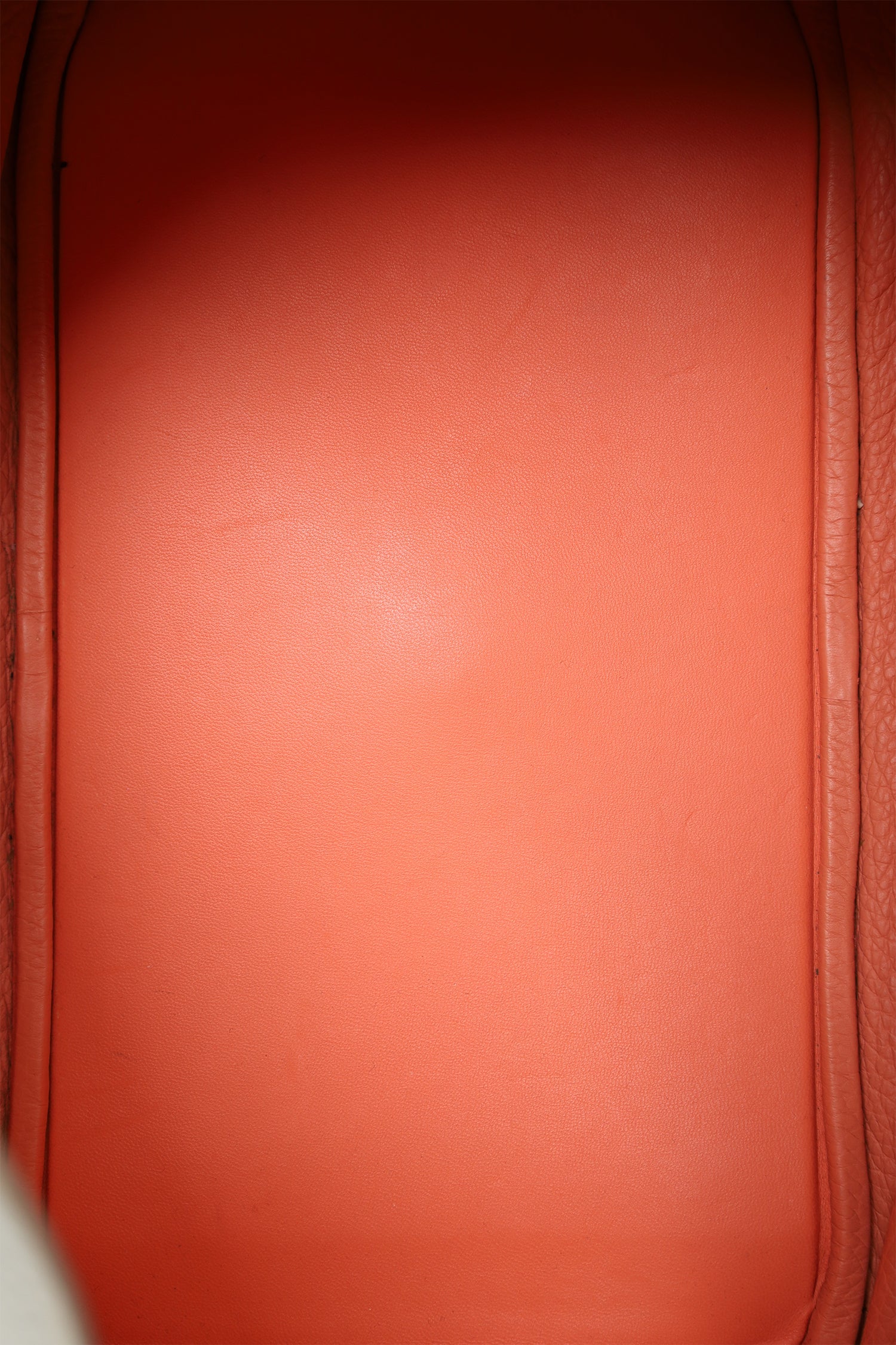 Hermès 2013 Light Grey Clemence Leather Lindy 30