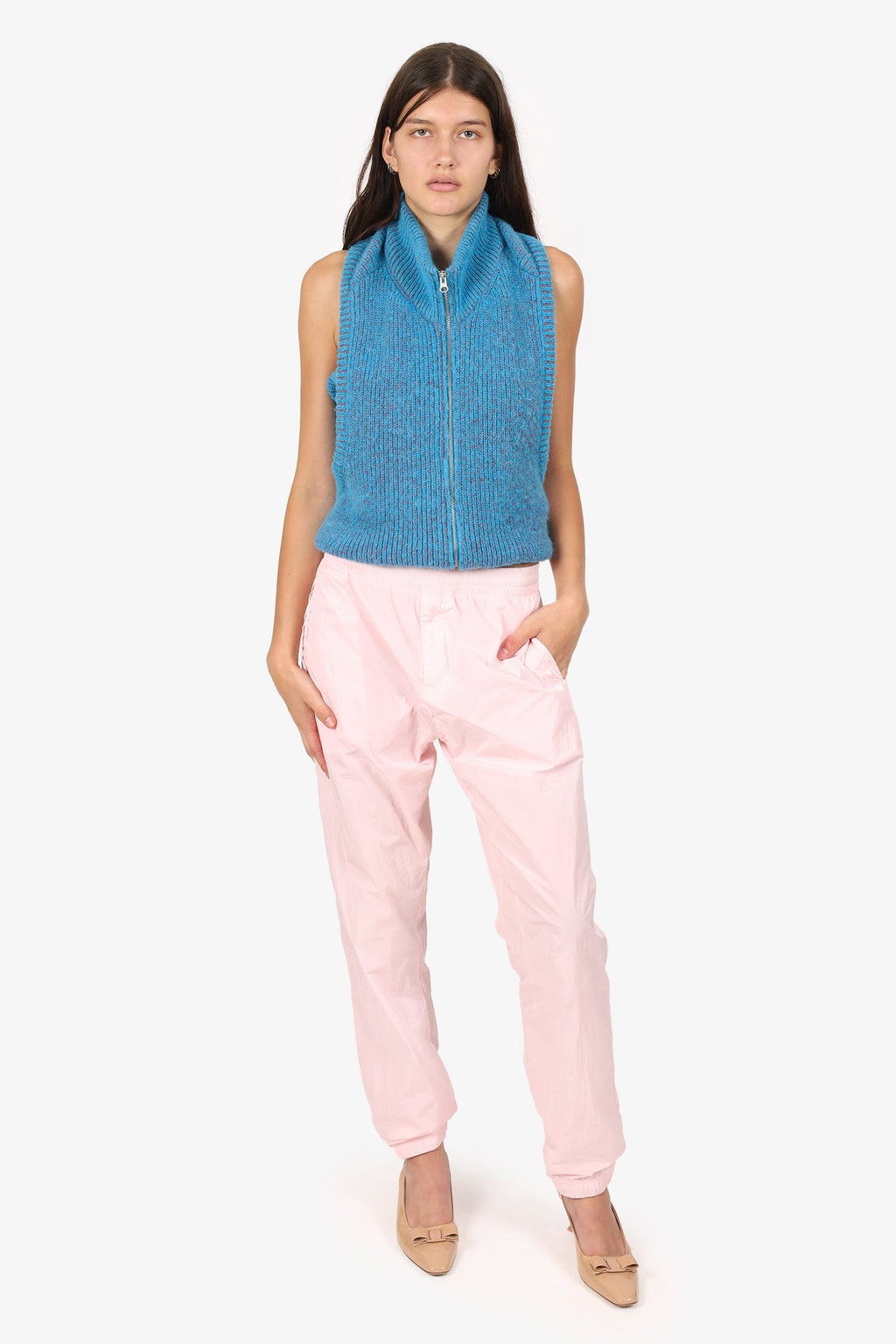 Givenchy Pink Nylon Track Pants Size 42