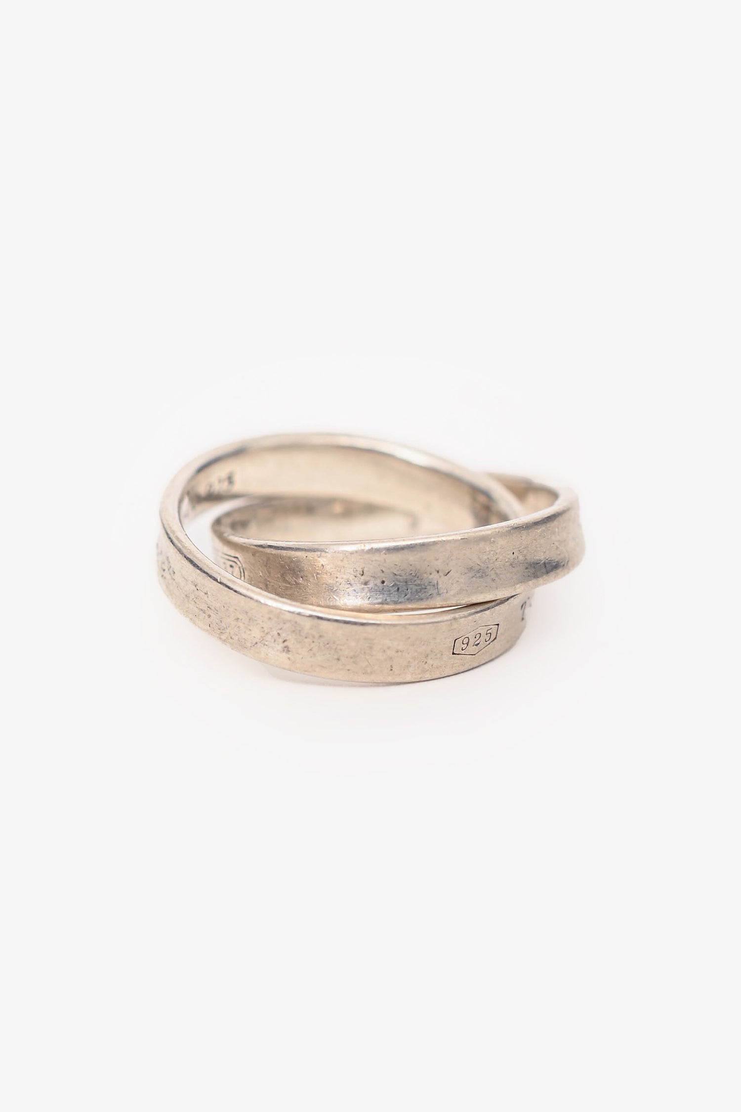 Tiffany & Co. Sterling Silver Interlocking Circle Ring